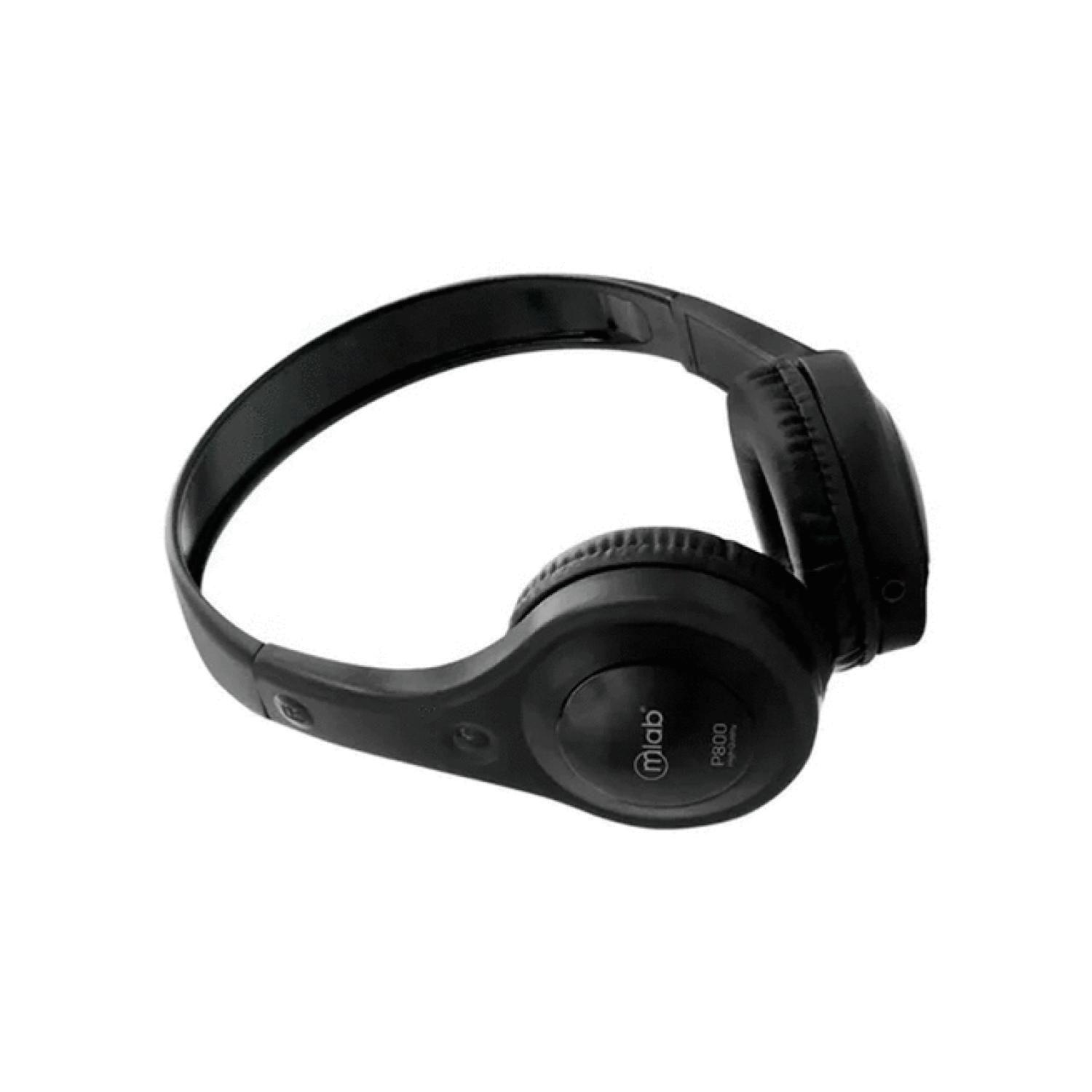 Audifonos HeadBand Jack 3.5mm Negro P800 Mlab-2