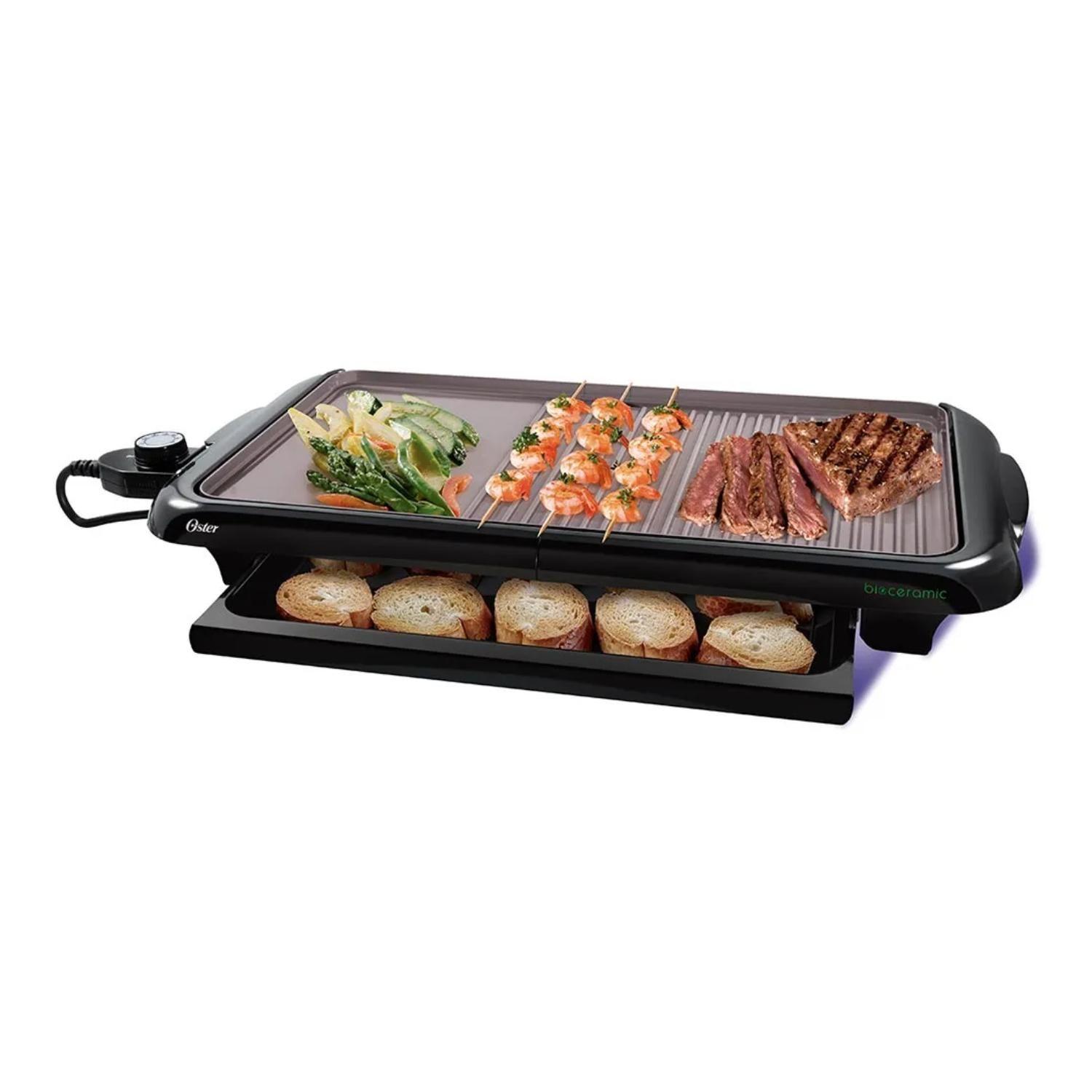 Parrilla Electrica Plancha Bioceramic 1450W CKSTGR5085 Oster-1
