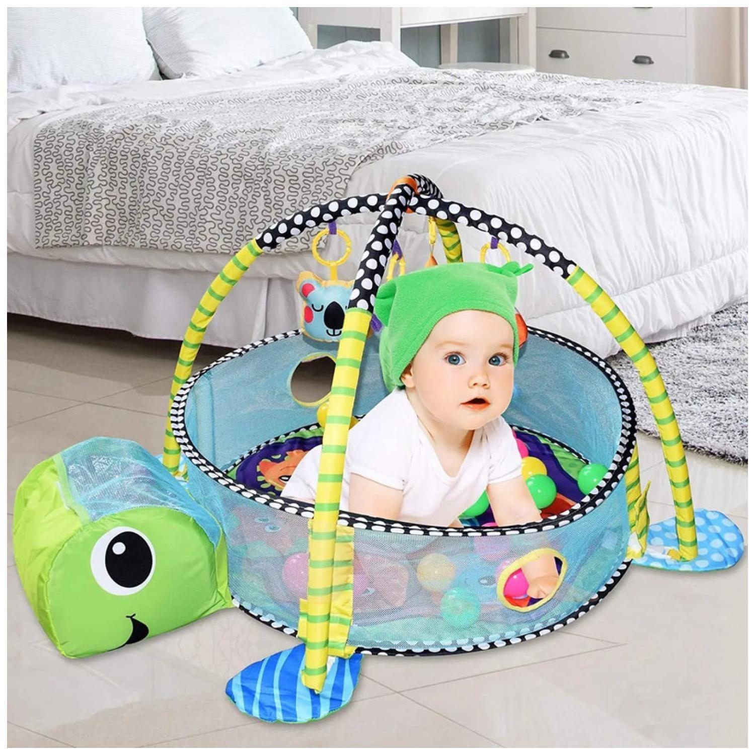 Alfombra Gimnasio Corral 3 En 1 Estimulante Para Bebes-4