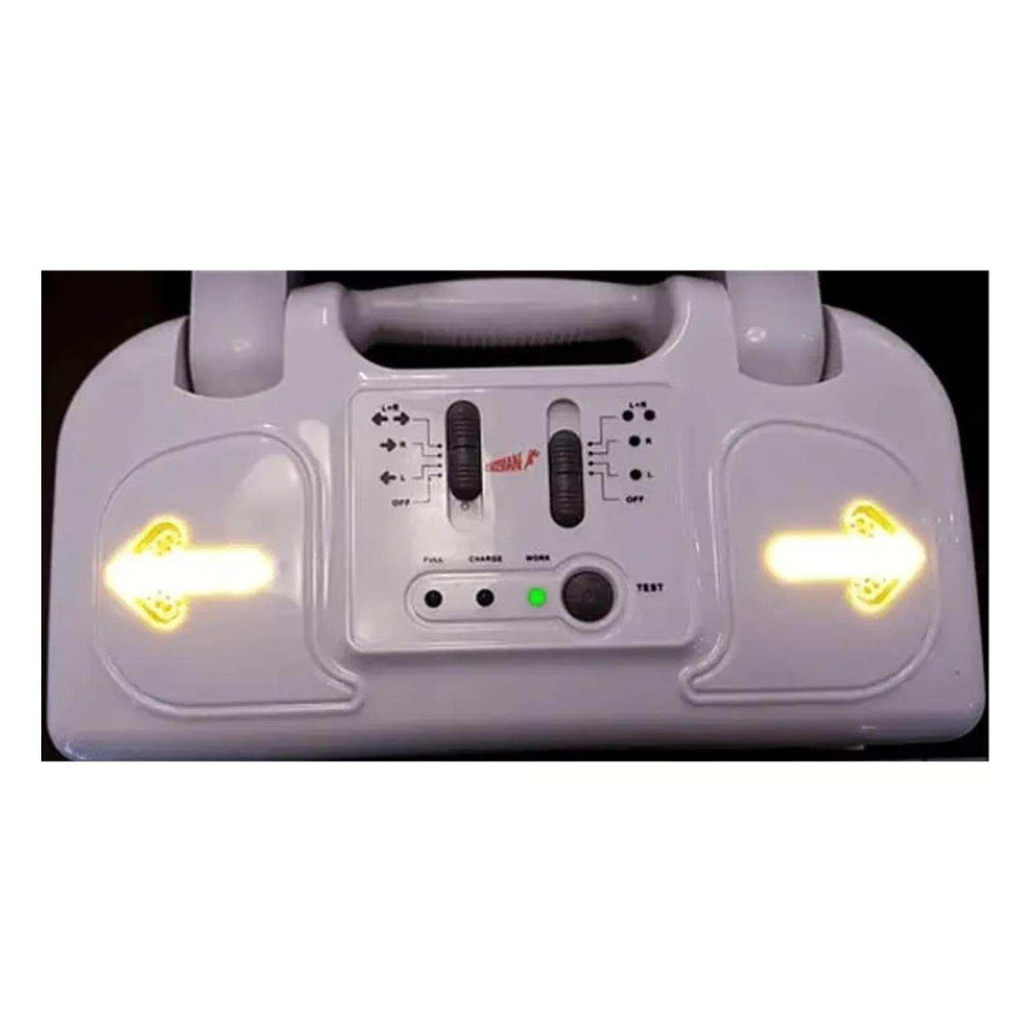 Lampara De Emergencia 2 Focos LED 10W Blanco-4