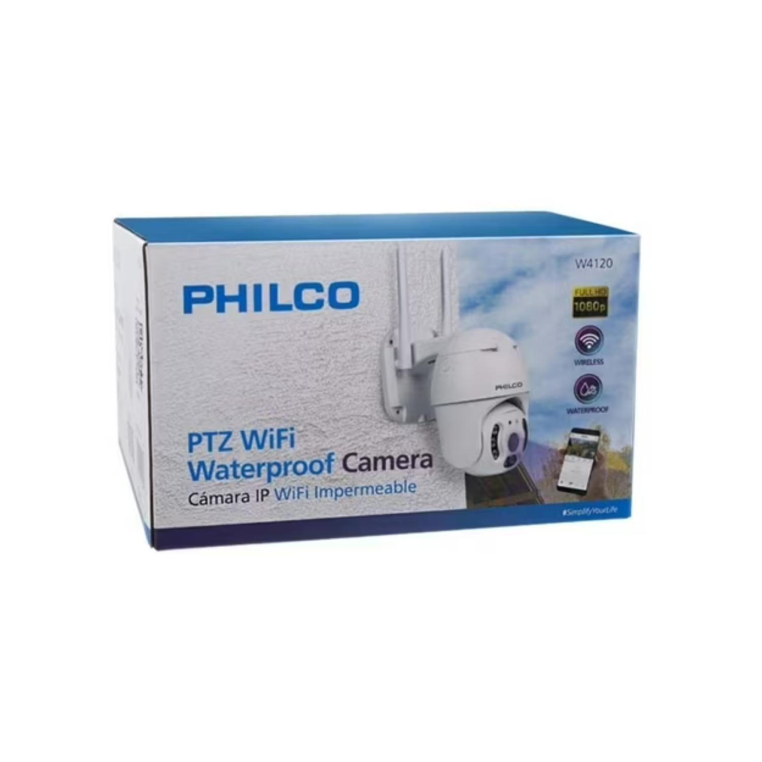 Camara De Seguridad IP WiFi HD 1080P Blanco H265-3