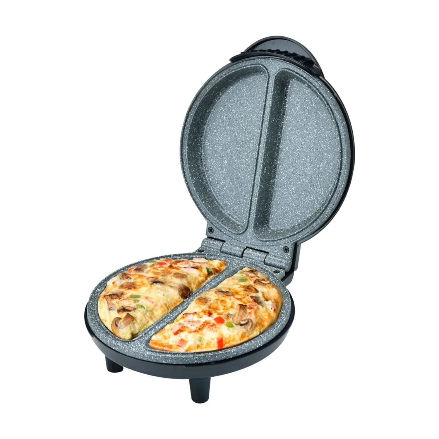 Maquina Para Hacer Omelettes Huevos 2D 800W BOM040 Blanik-2