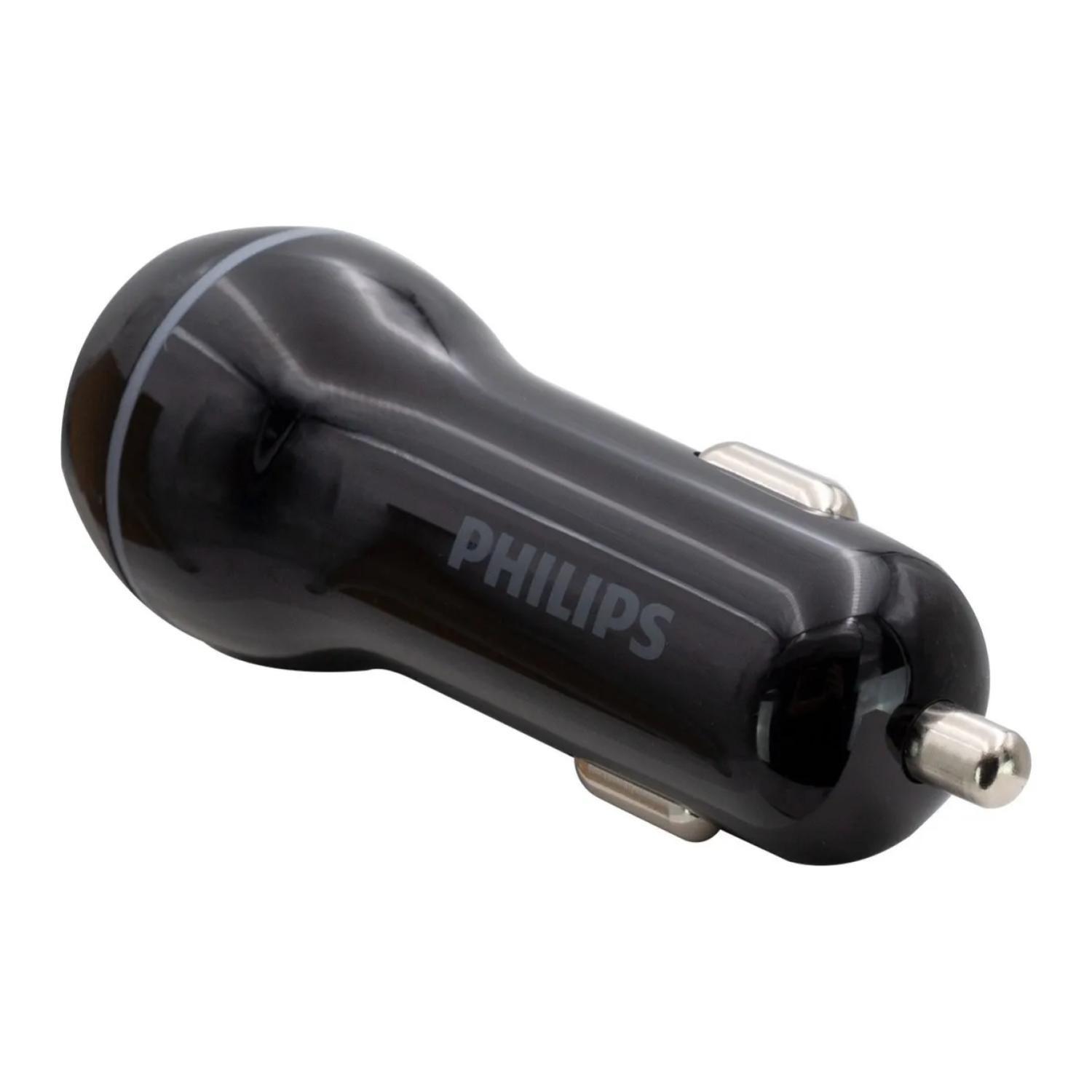 Cargador Doble Para Auto Carga Rapida DLP2357/10-2