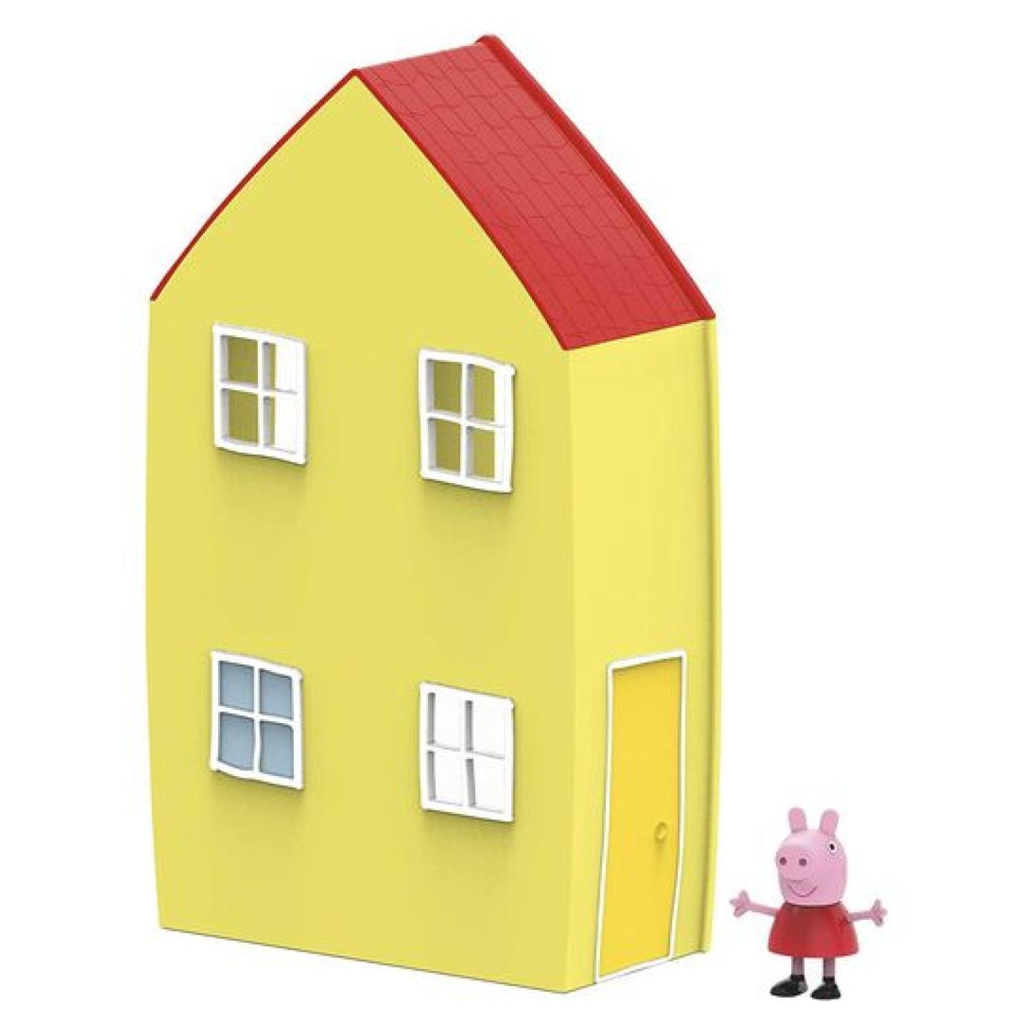 Juguete Casa De Peppa Pig Con Accesorios Amarillo Hasbro-2