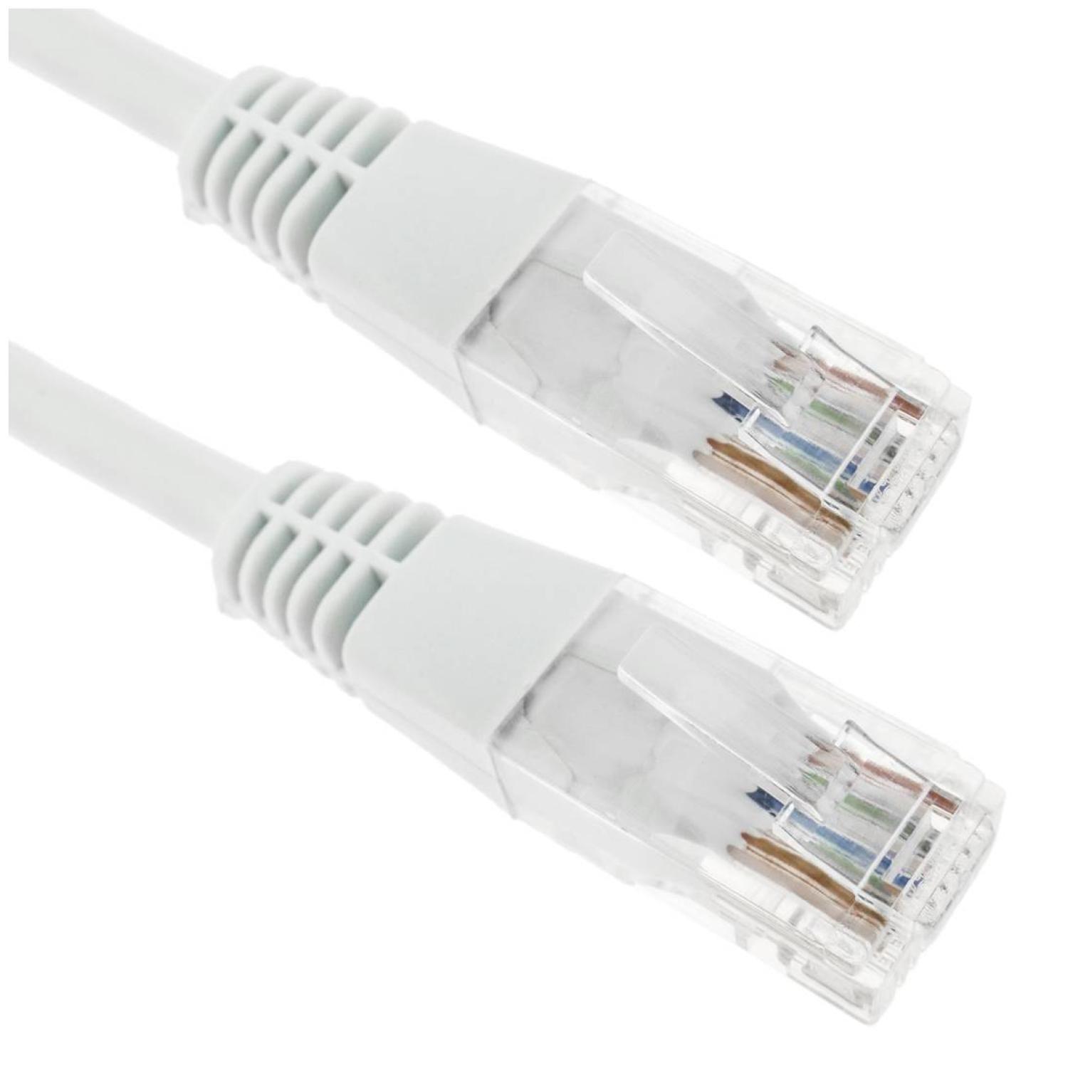 Cable De RED UTP 15Mts Categoria 5E Blanco-3