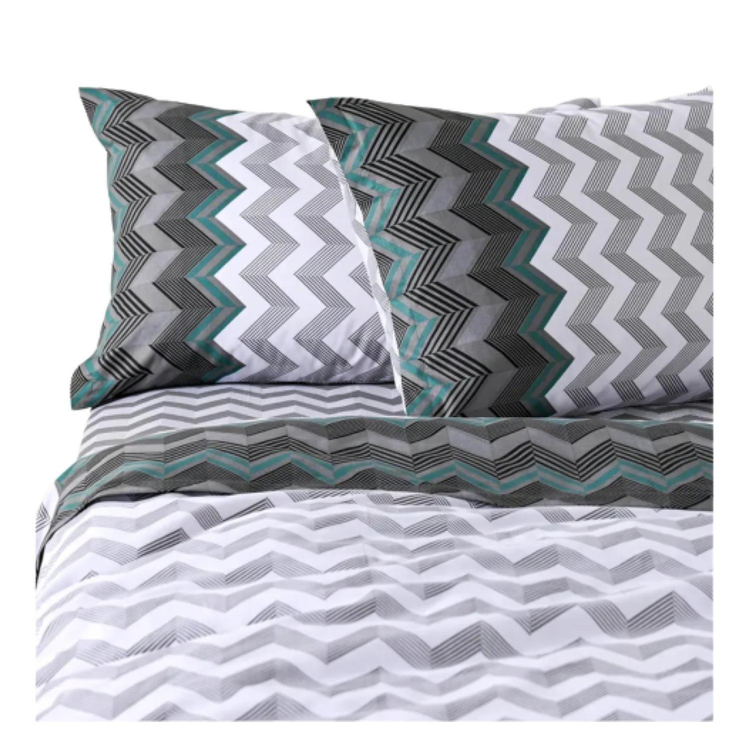 Juego De Sabanas 2 Plazas 144 Hilos Tambo American Family Cannon-1