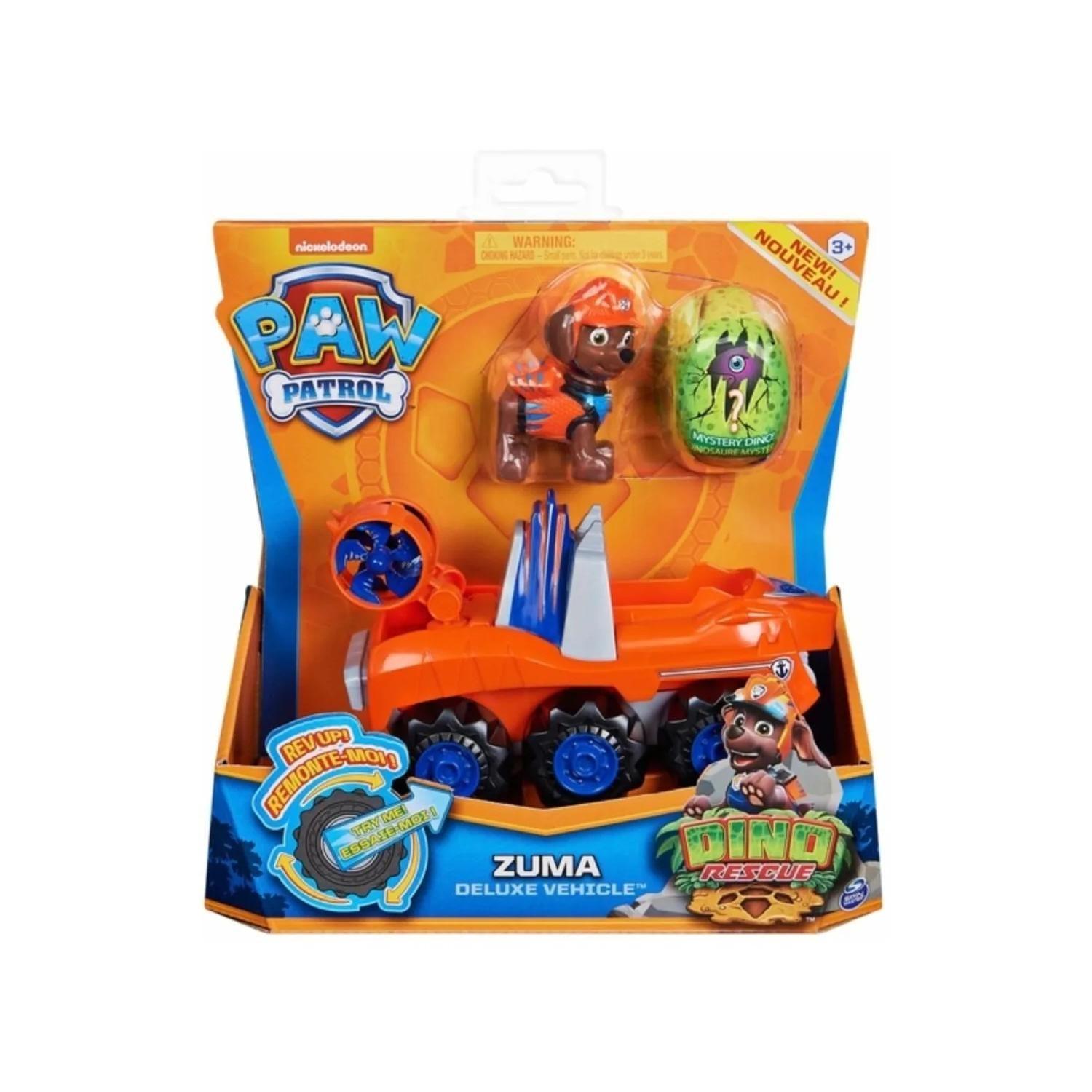 Juguete Zuma Camion Dino Naranja Friccion Paw Patrol-2
