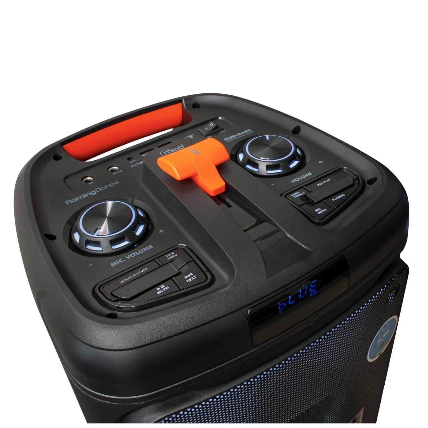 Parlante Bluetooth Karaoke RGB 8000W Flaming Dance-2
