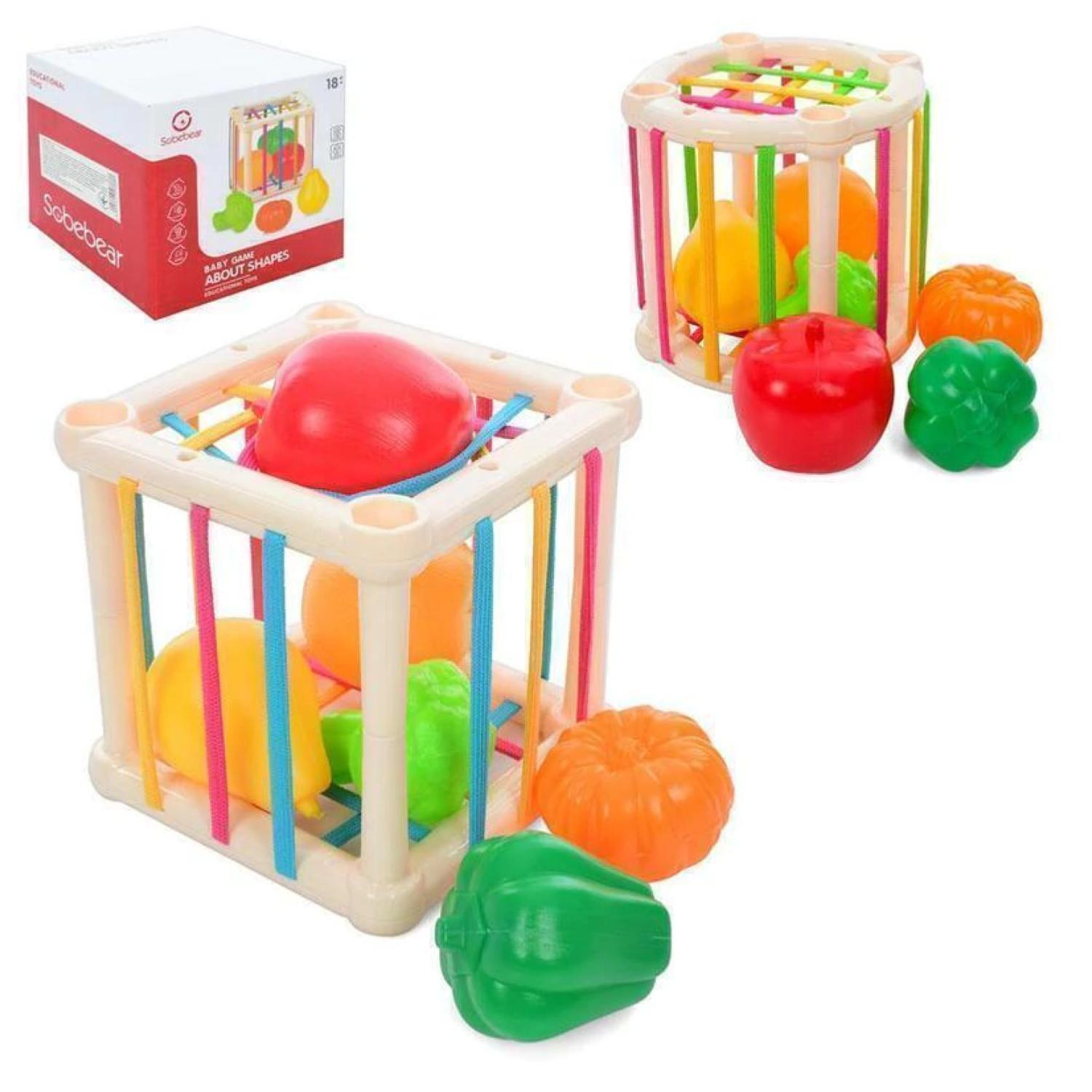 Juguete Canasto De Frutas Y Verduras Interactivo Infantil-2