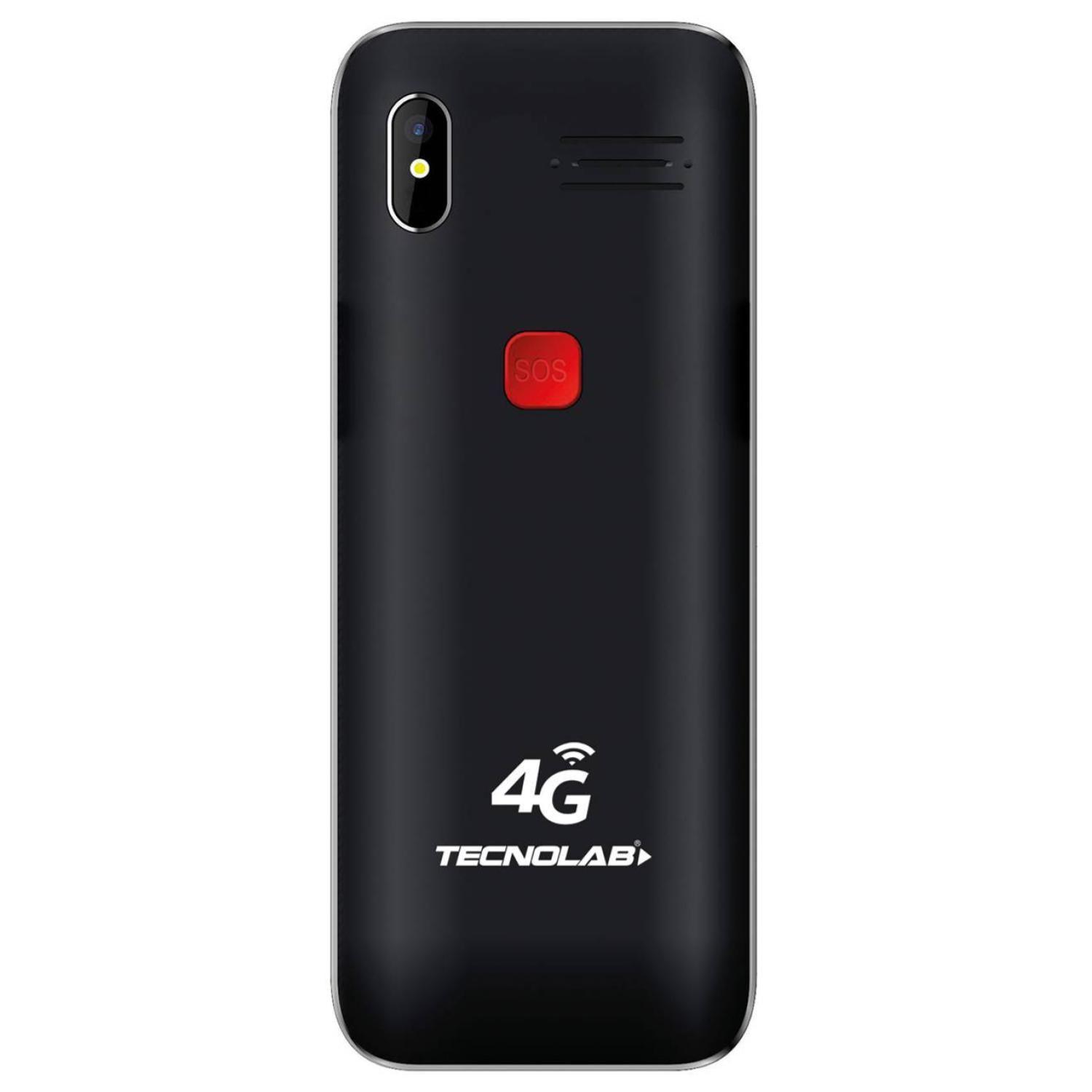 Telefono Senior Adulto Mayor 4G Negro Doble SIM Card TL487-3