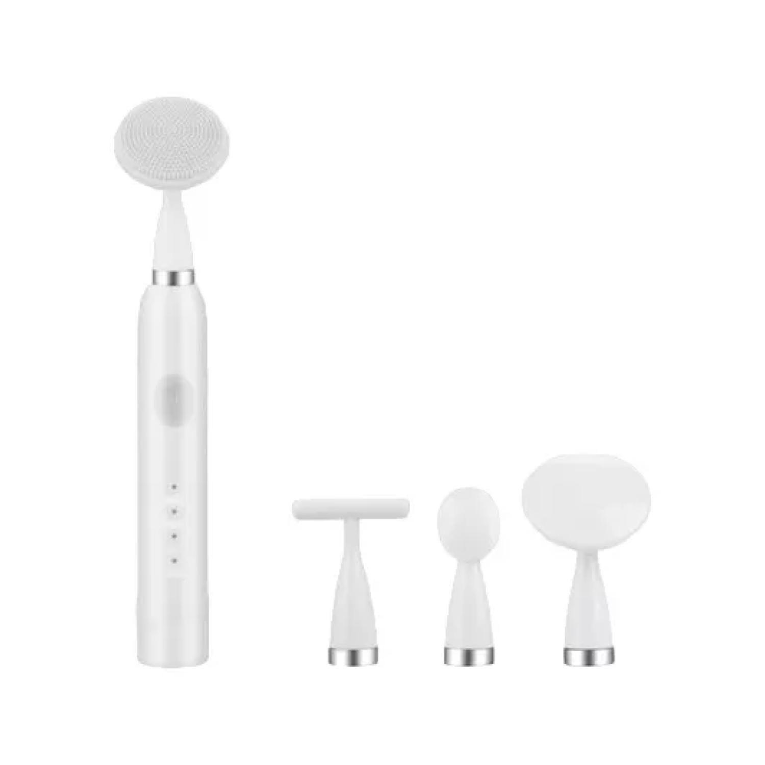 Masajeador Limpiador Facial 4 En 1 Ultrasonico Accesorios-2