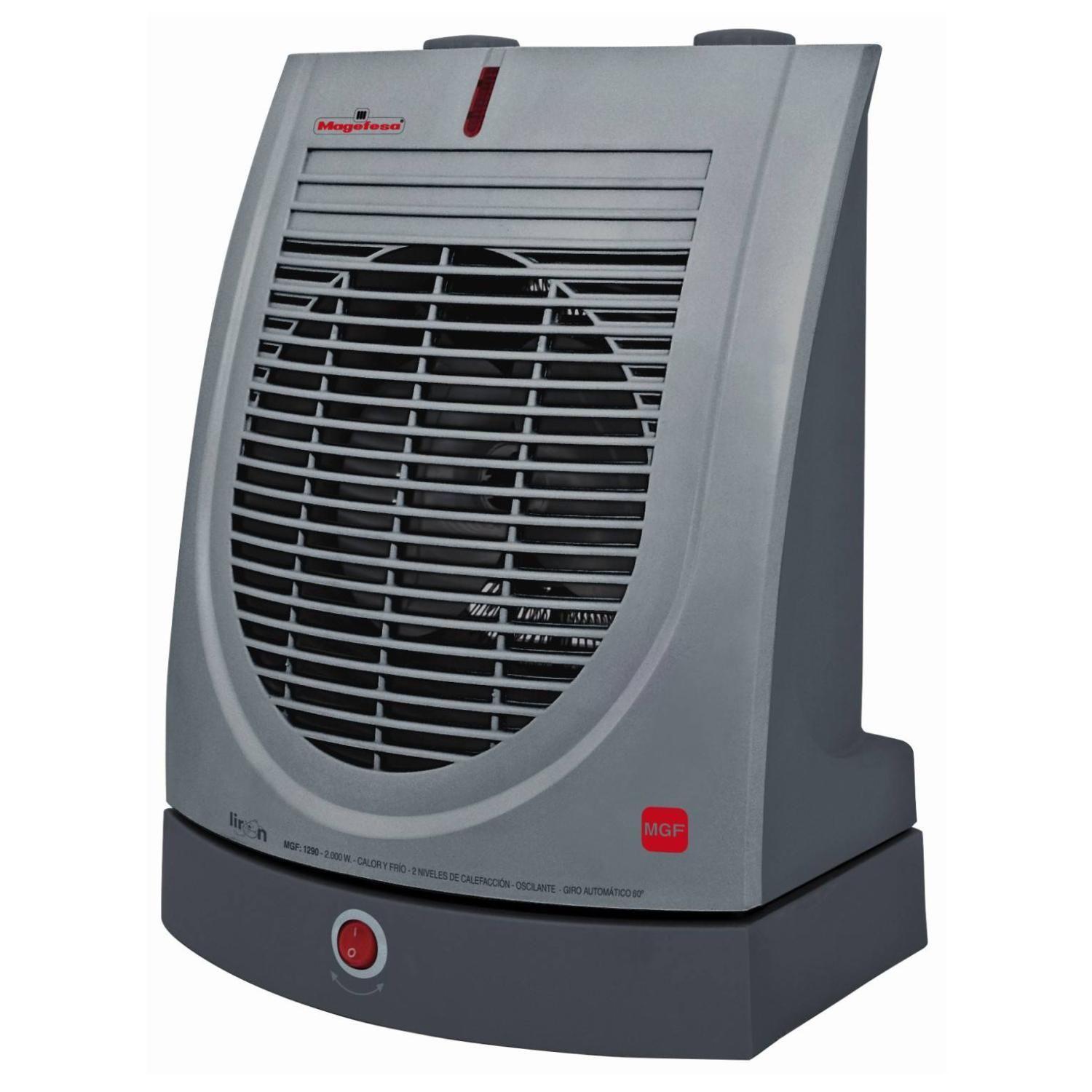 Calefactor Termoventilador 2000W Gris Liron MGF-1290 Magefesa-0