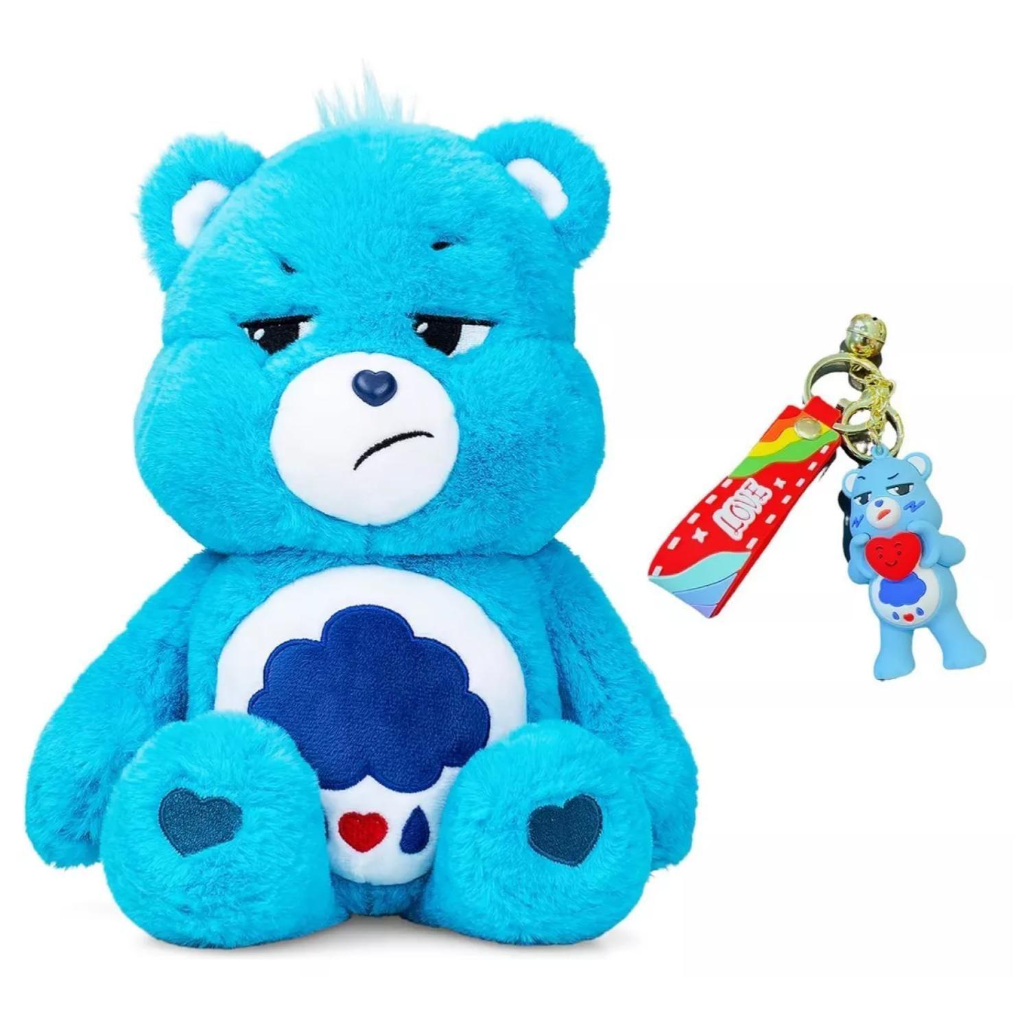Juguete Peluche Gruñosito 27cm Osos Cariñosos Azul-1