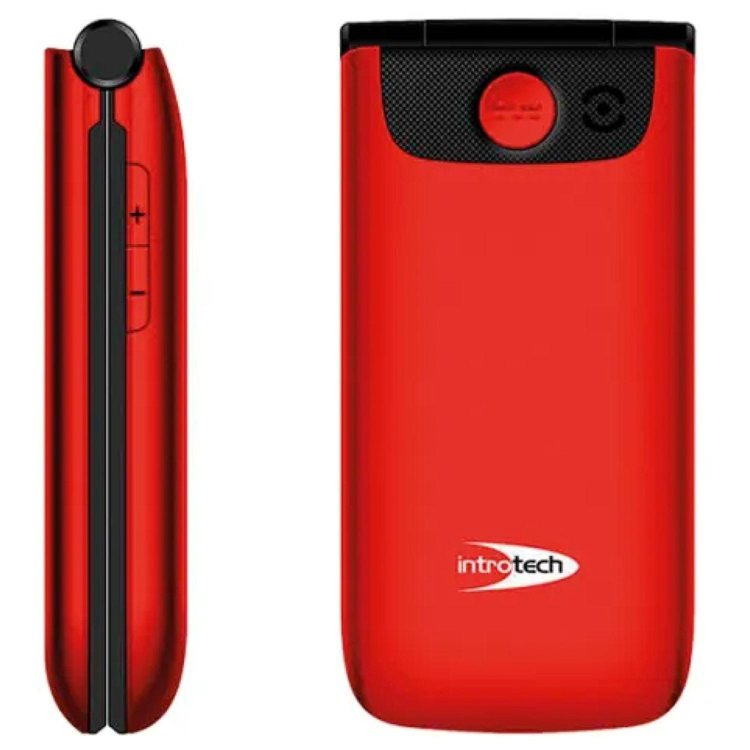 Telefono Senior Tipo Almeja 4G Rojo Clamshell-3