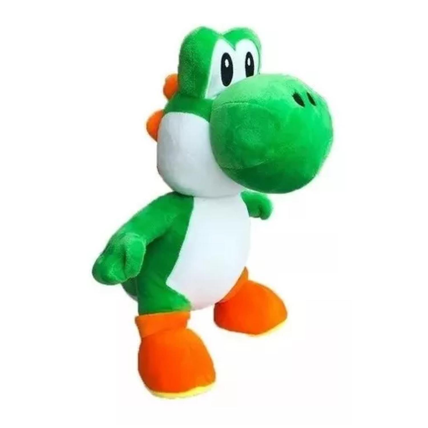 Juguete Peluche Yoshi 25cm Verde Super Mario Bros Infantil-1