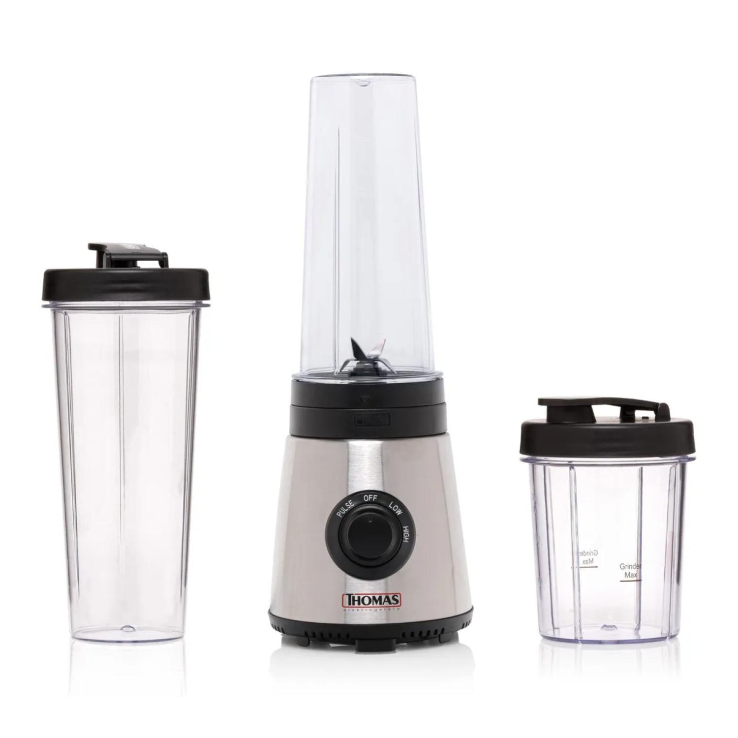 Juguera Electrica Manual 2V 250W 2 Jarros 600Ml Th-300pb Thomas-2