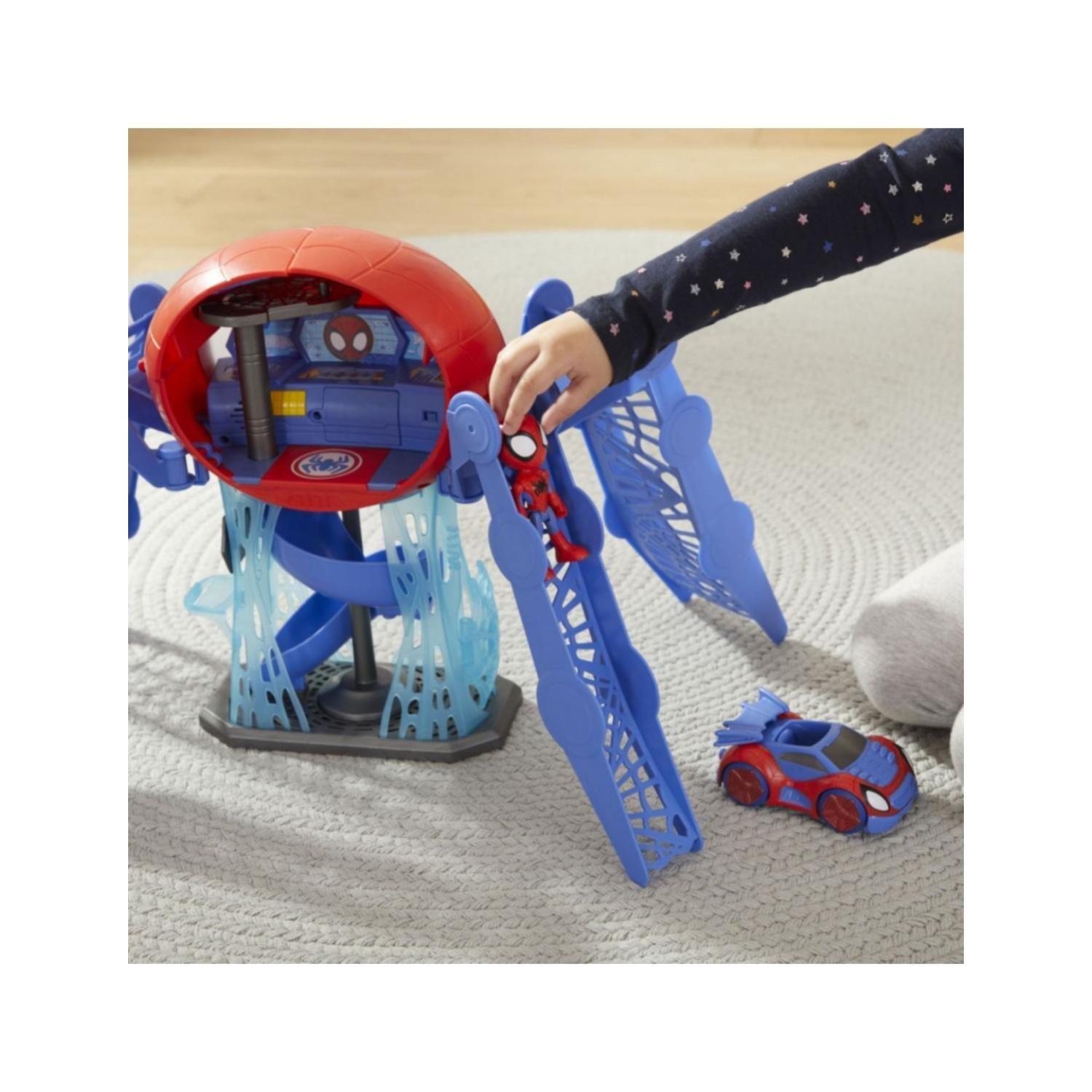 Juguete Spidey Aracnocuartel Spider Man Hasbro-2