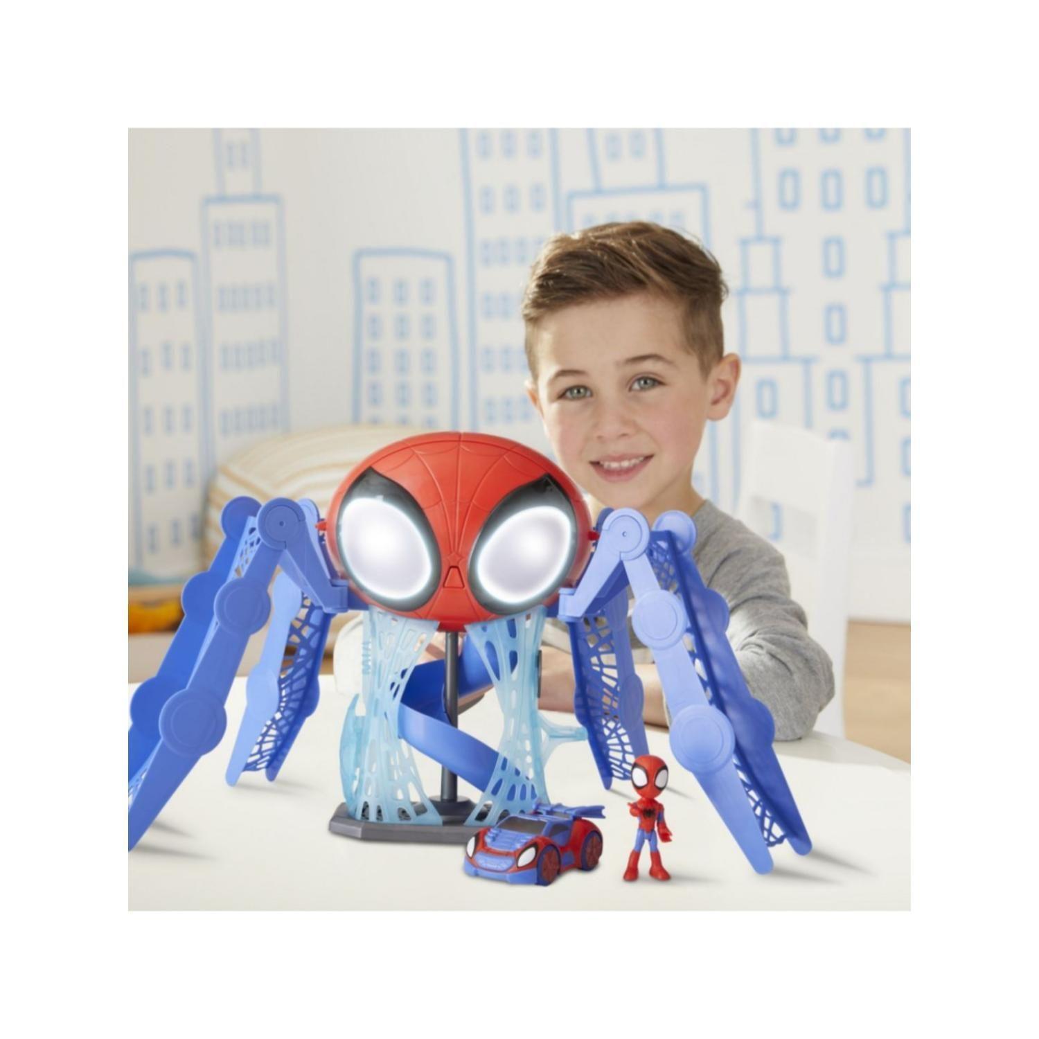 Juguete Spidey Aracnocuartel Spider Man Hasbro-3