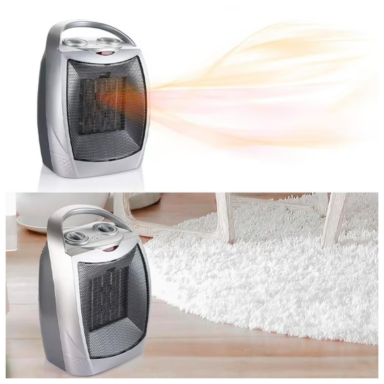 Calefactor Termoventilador 1500W Gris R1603 RAF-2