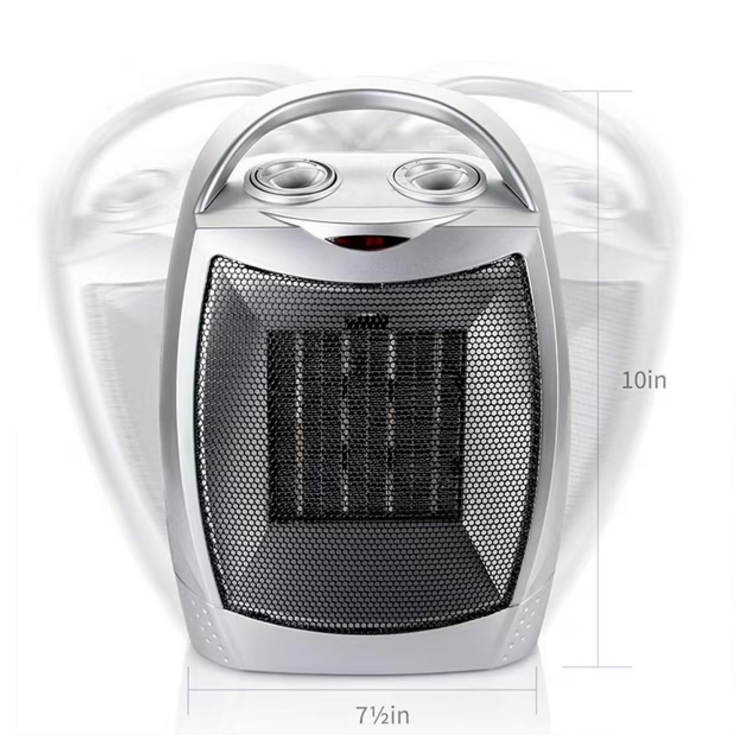 Calefactor Termoventilador 1500W Gris R1603 RAF-3