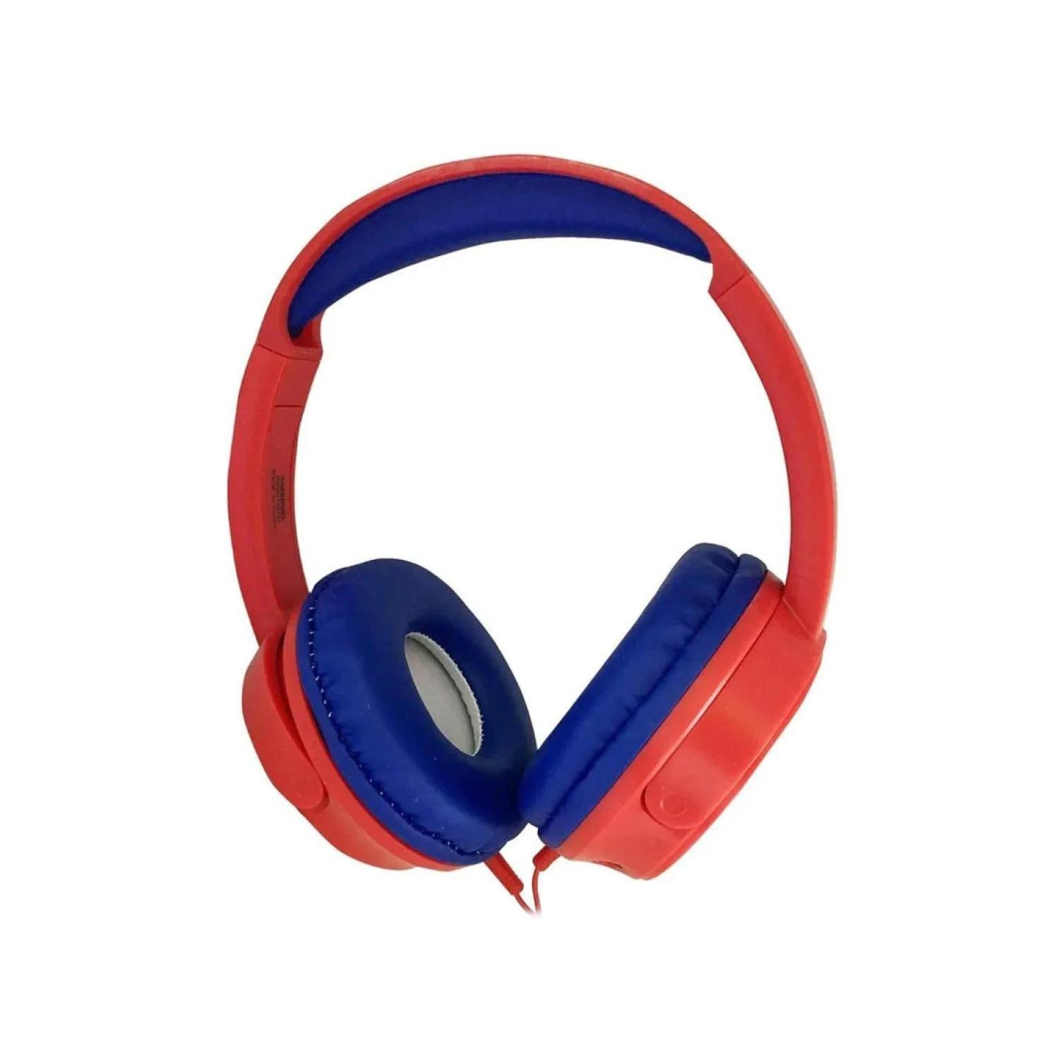 Audifono Gamer Infantil OverEar Rojo Spider Man-2