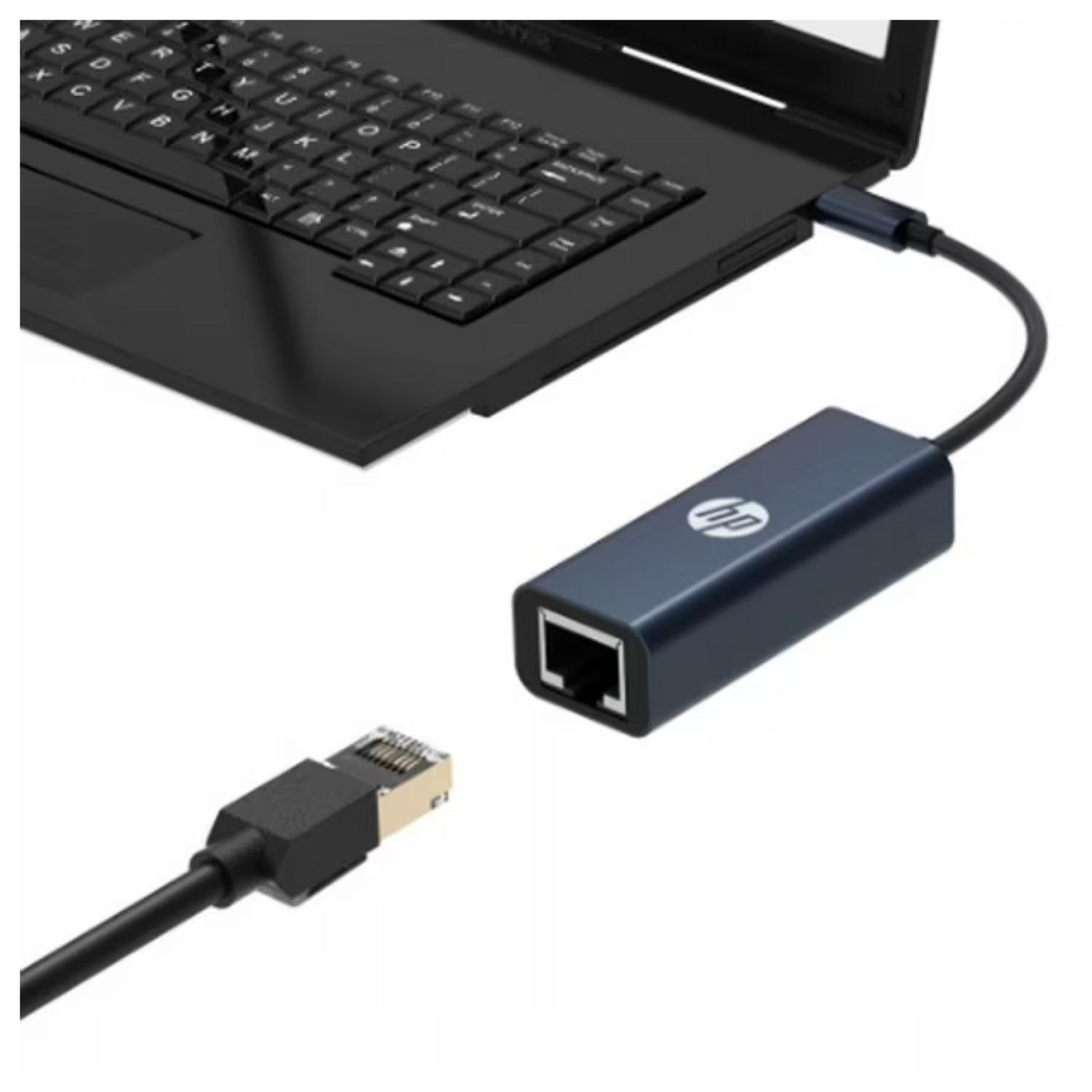 Adaptador De RED RJ45 USB C Negro Ethernet-3
