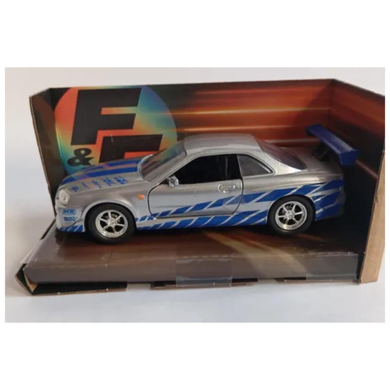 Juguete Auto Brian o'conner Rapidos Y Furiosos Skyline 1:32-3
