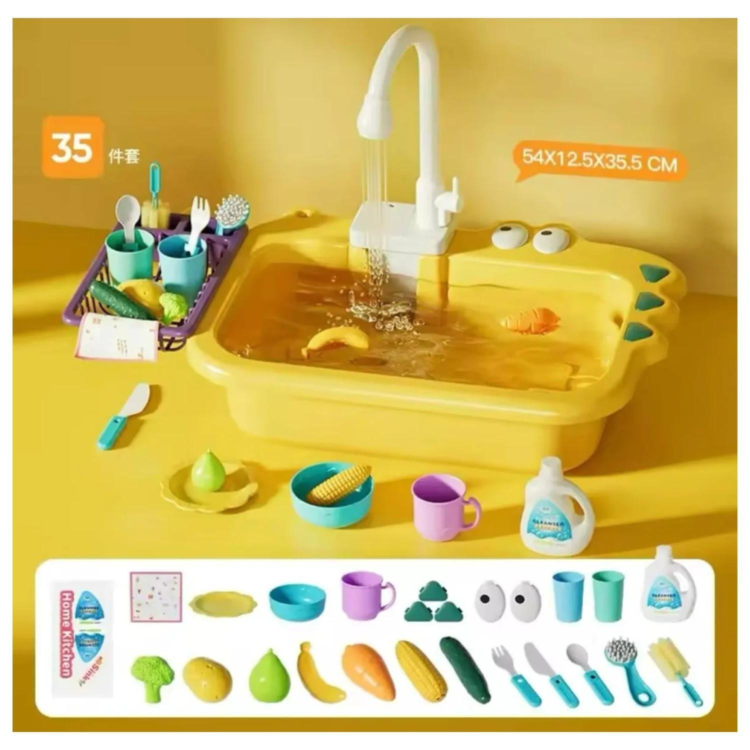 Juguete Fregadero De Cocina Con Accesorios Infantil-4