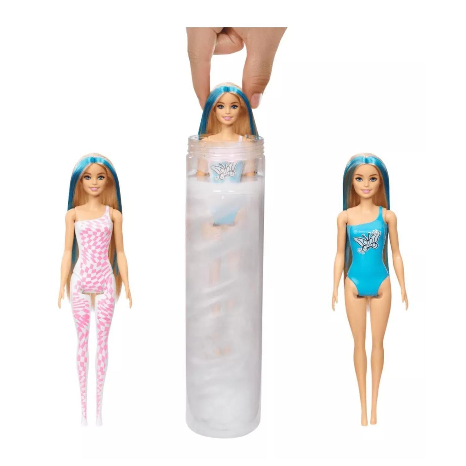 Juguete Figura Barbie Color Reveal Accesorios Arcoiris-4