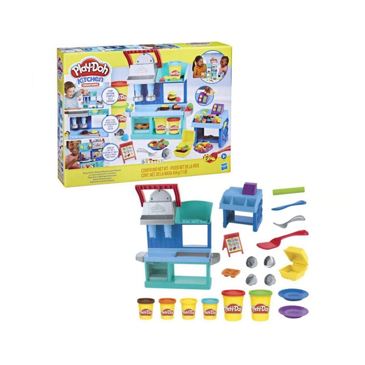 Juguete Super Restaurante Creaciones Masas Y Plastilinas-2