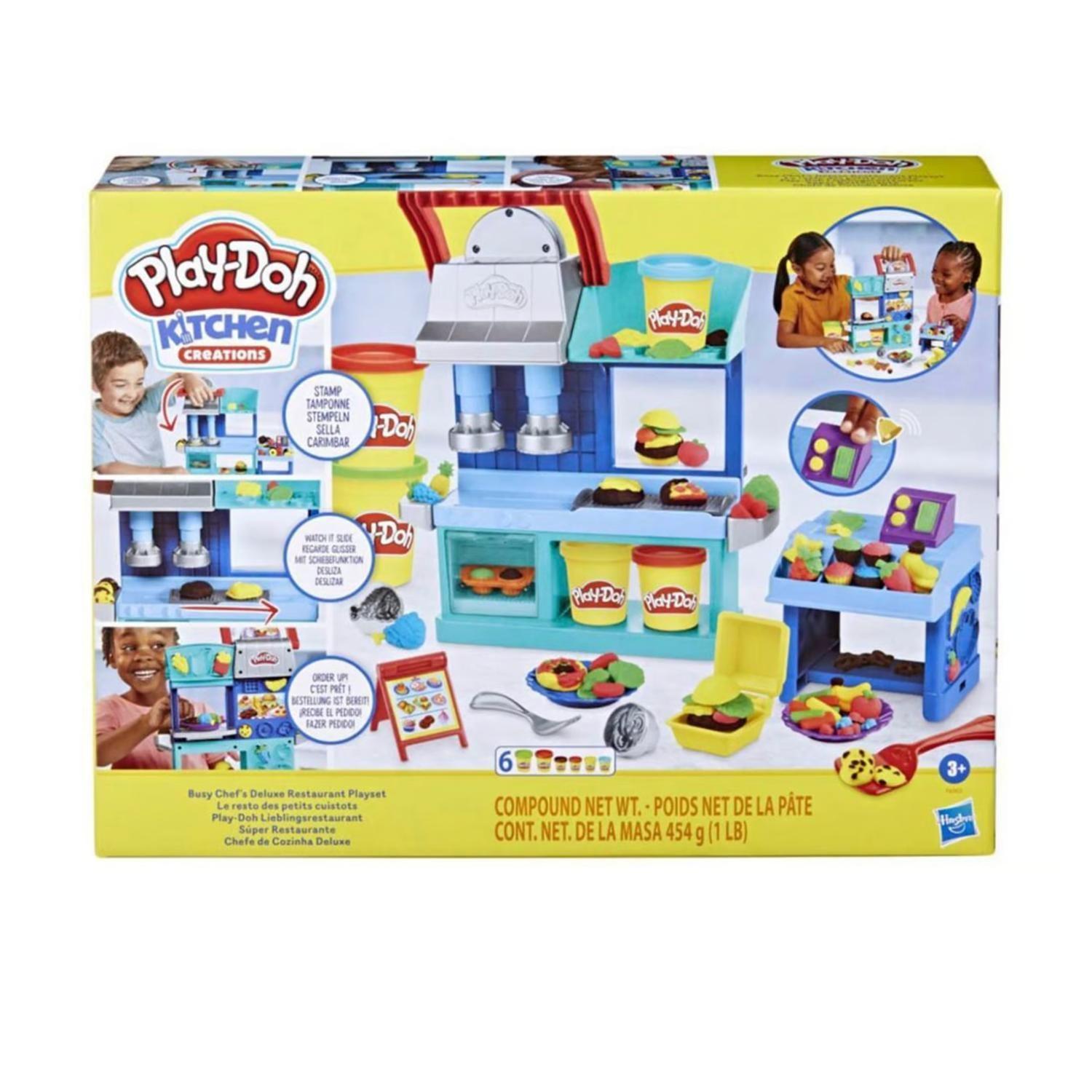 Juguete Super Restaurante Creaciones Masas Y Plastilinas-3