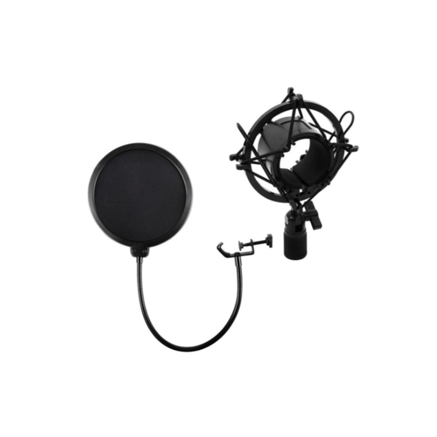 Kit De Grabacion Para Telefono Y Microfono Negro Philco-2