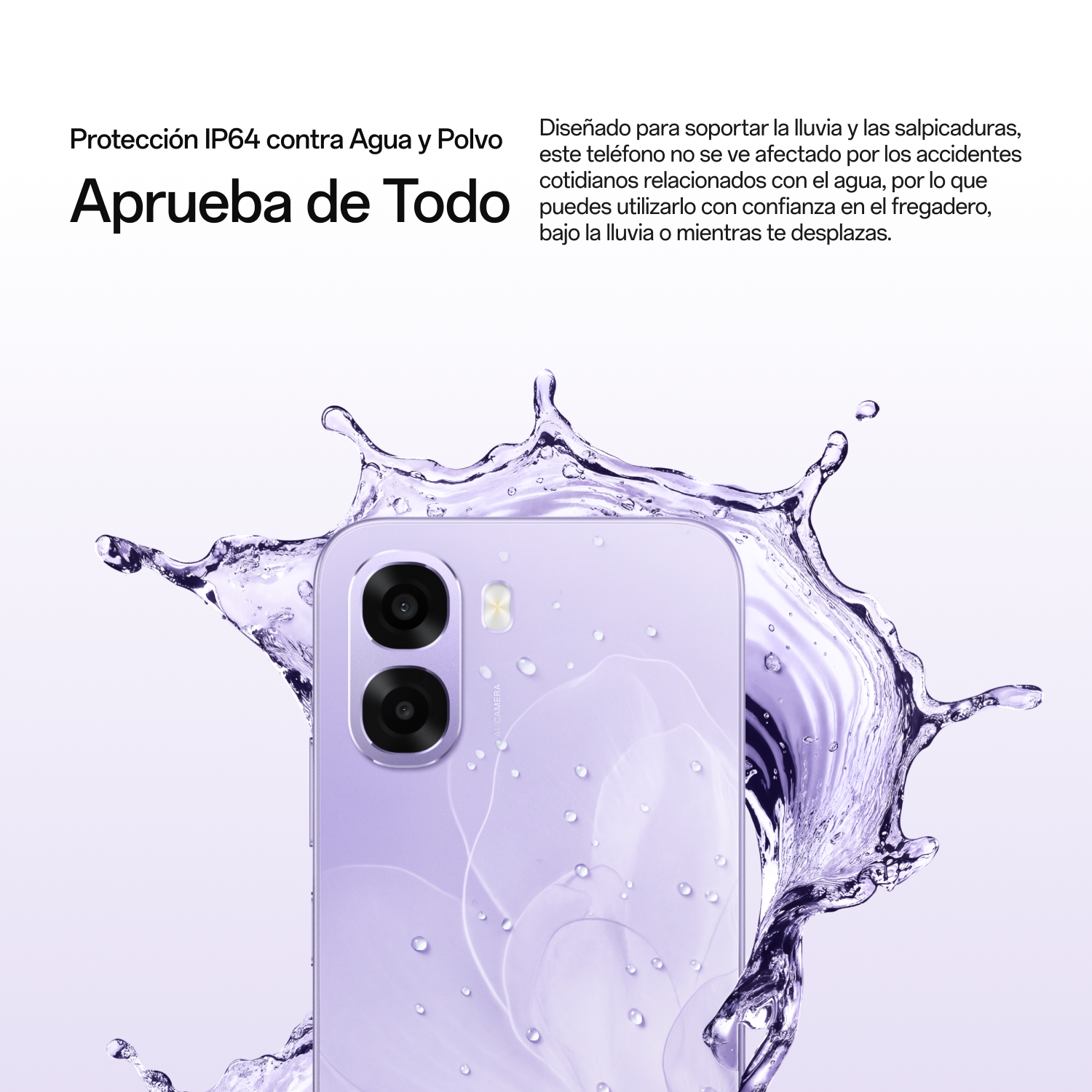 Celular Oppo A6X 4G 4+128GB Morado Smartphone-1