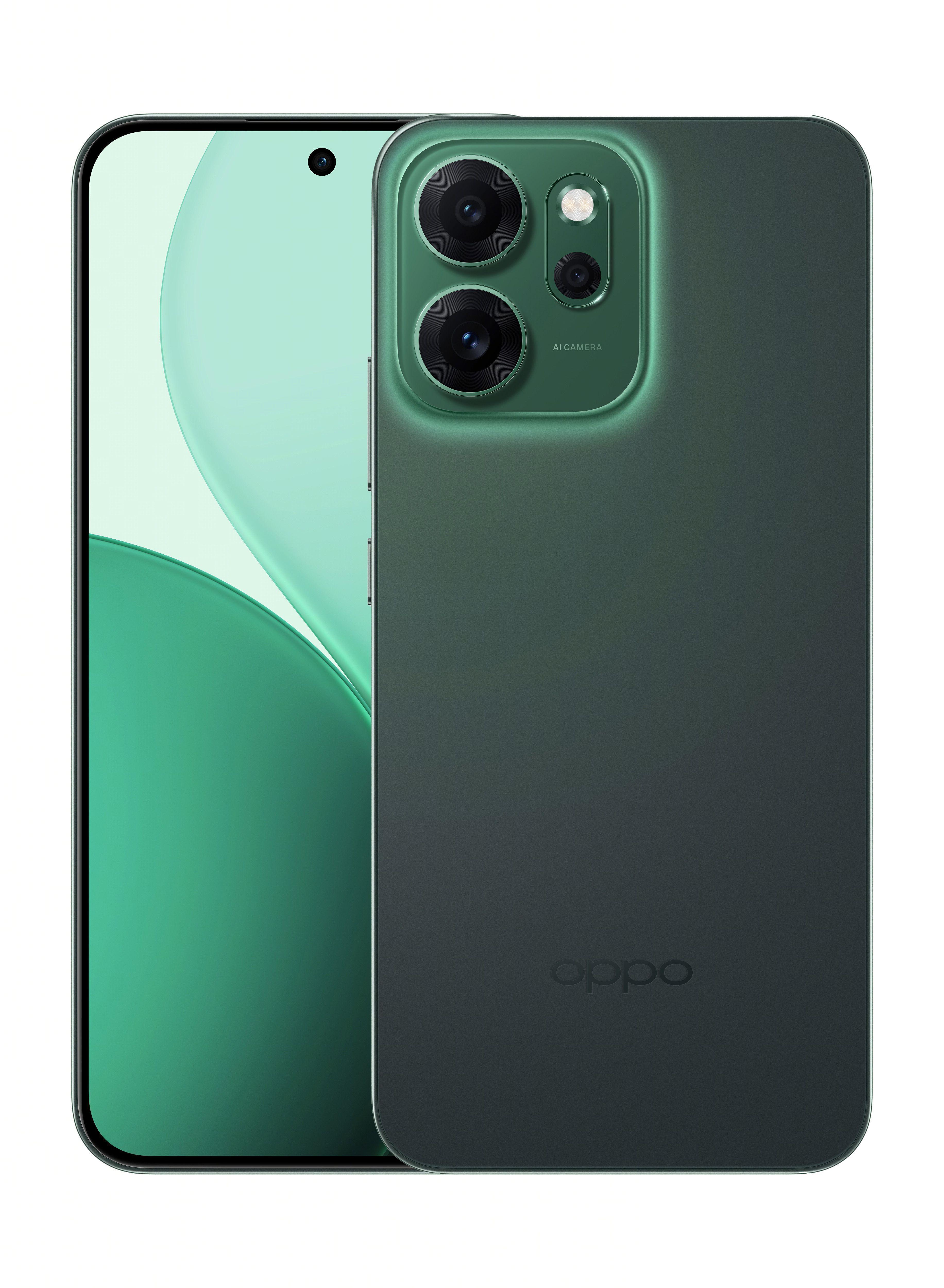 Celular Oppo Reno14 F 5G 12+256GB Verde Smartphone-0