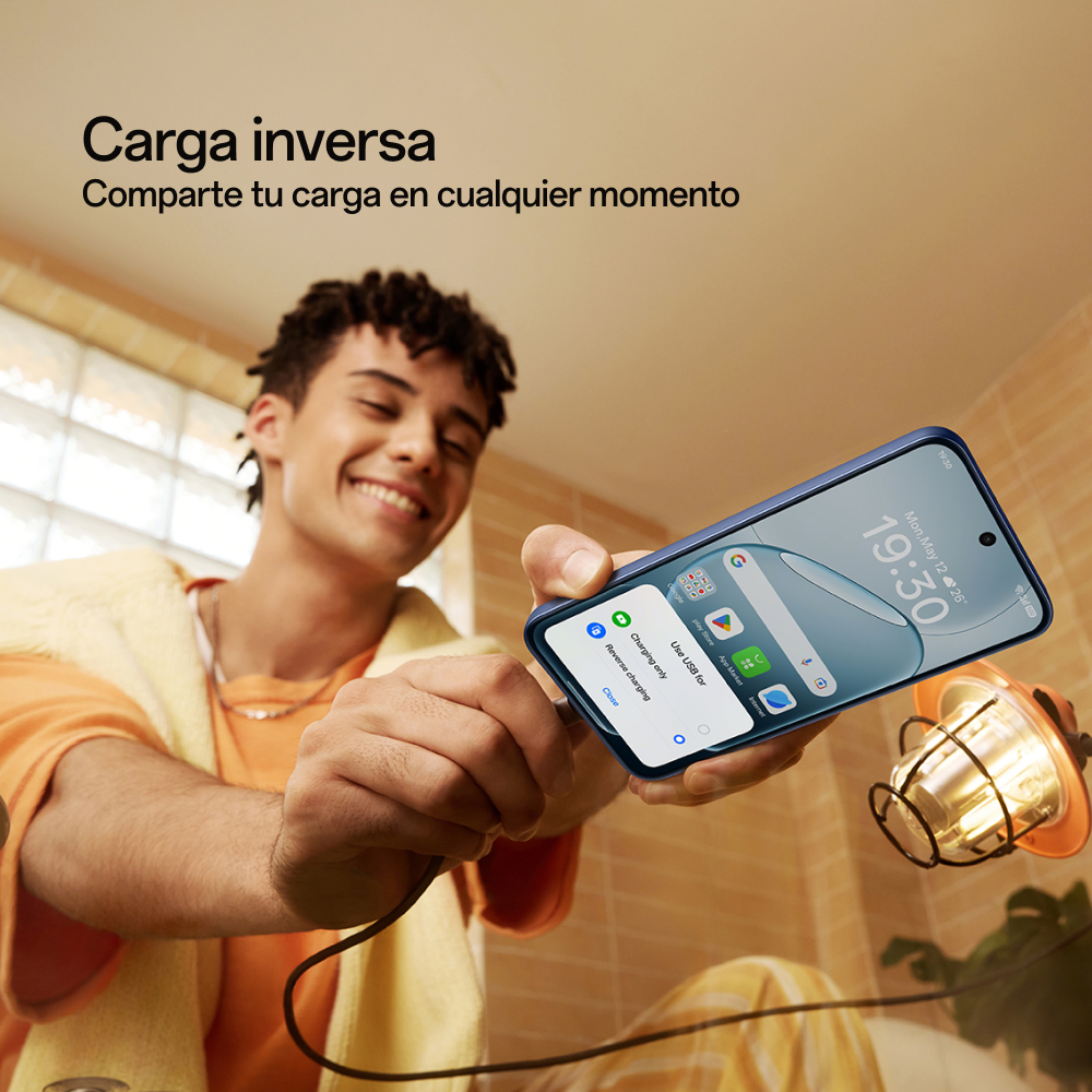 Celular Oppo A6 Pro 5G 8+256GB Azul Espacial Smartphone-4