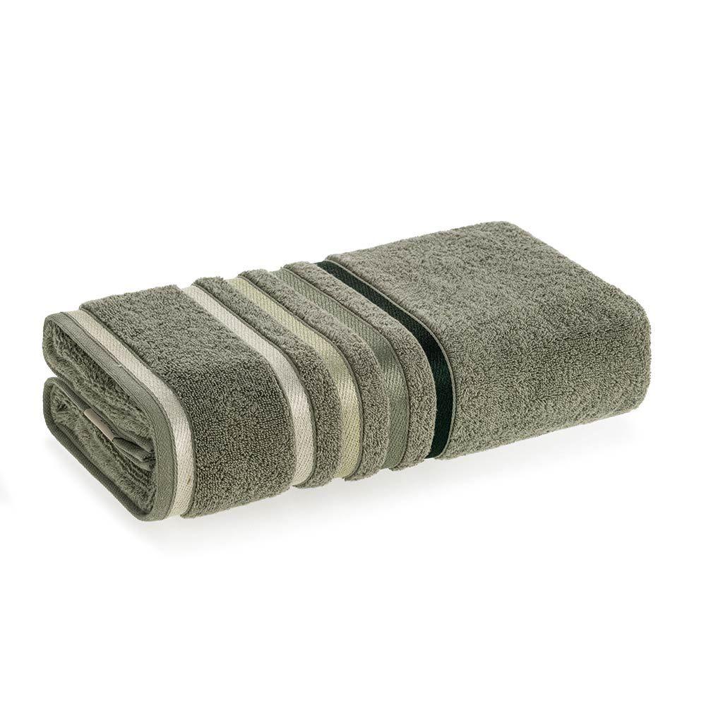 Toalla de baño Karsten Lumina 500gr 70 x 140 cm Eucalipto-0