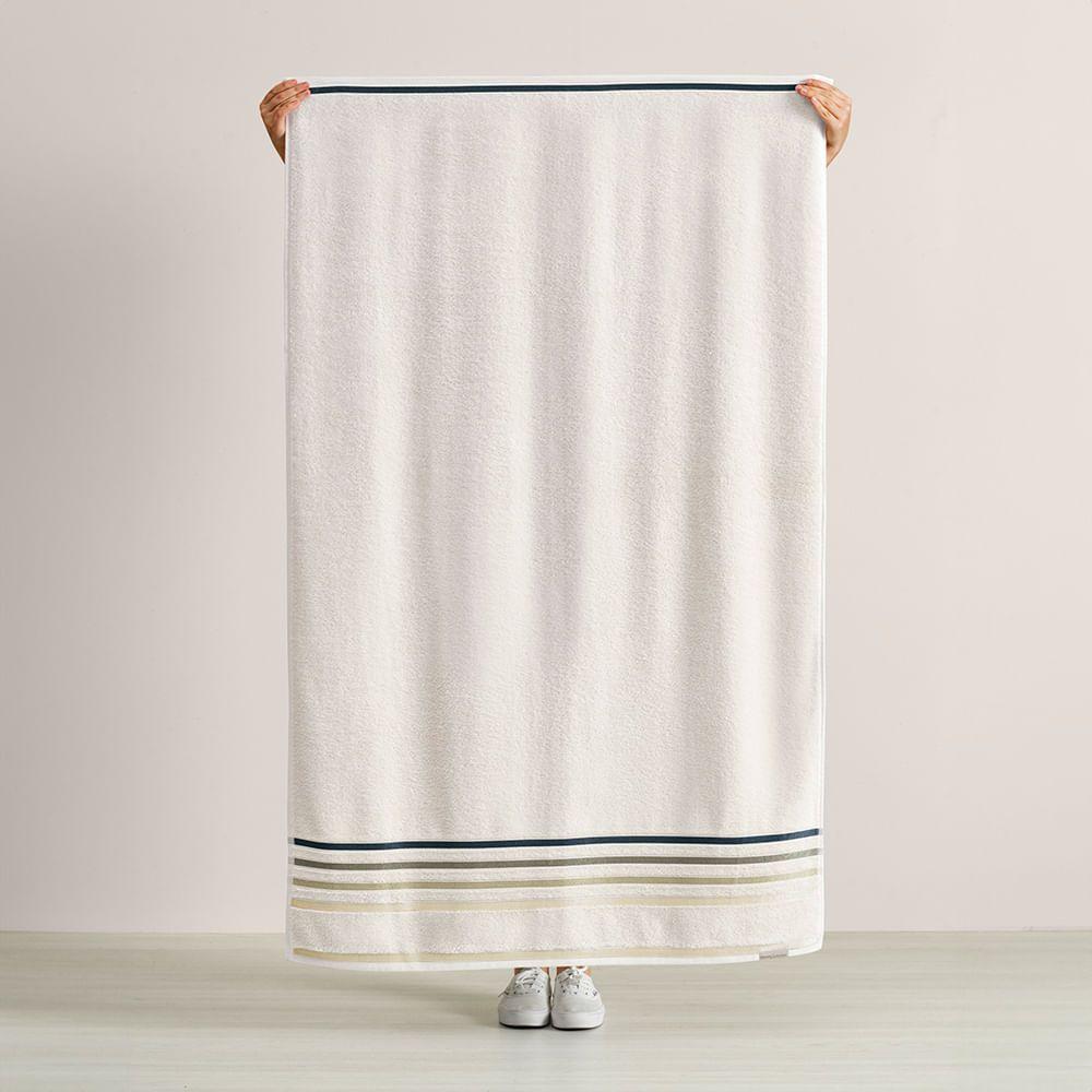 Sábana de baño Karsten Lumina 500gr 86 x 150 cm Ivory-3