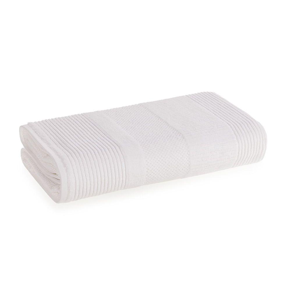 Toalla de mano Karsten Realce 440gr 48 x 70 cm Blanca-0