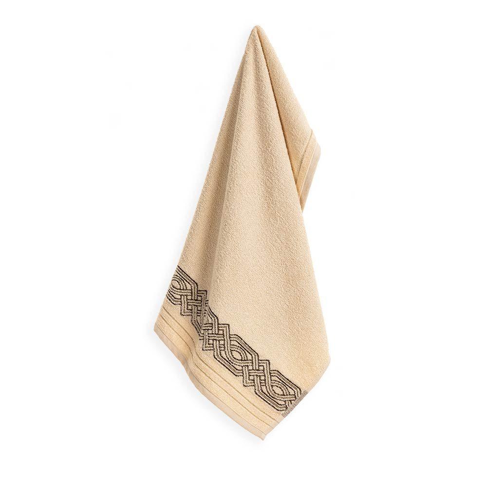 Toalla de mano Karsten Temis 350gr 48 x 70 cm Beige-1