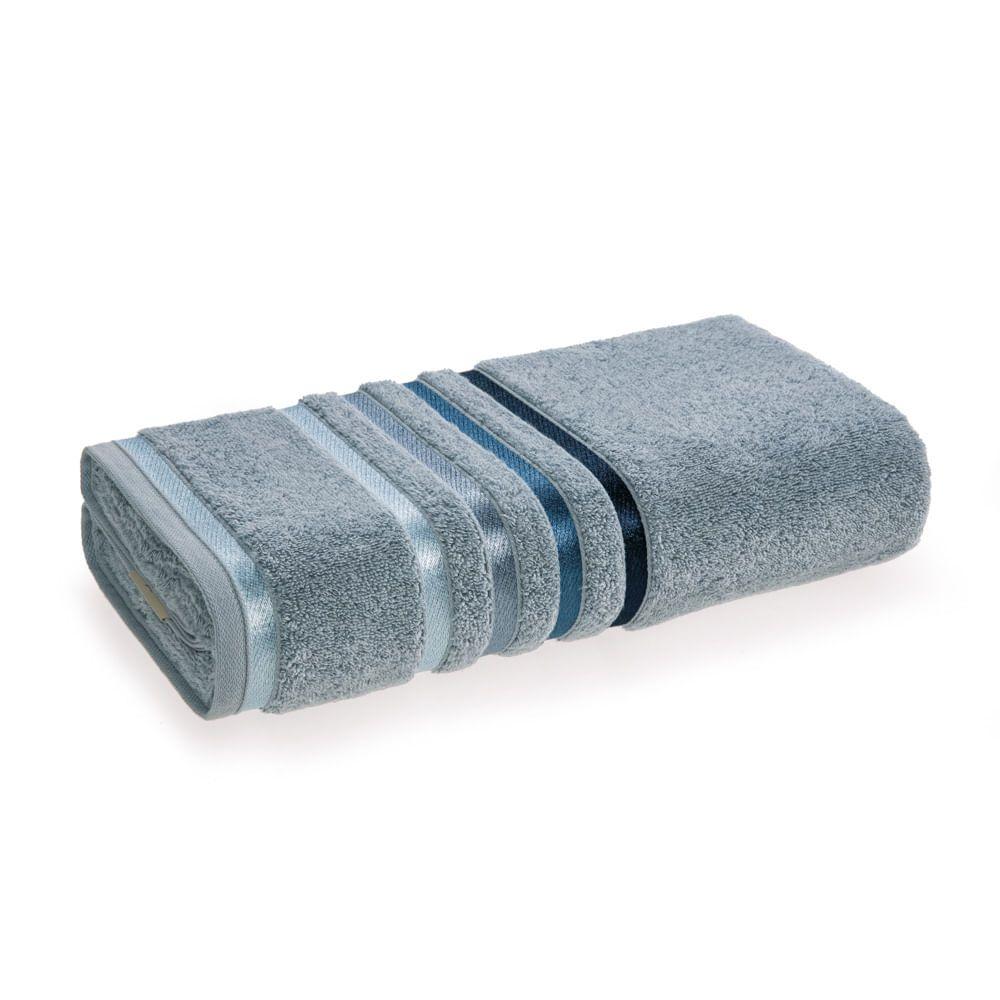 Toalla de mano Karsten Lumina 500gr 48 x 80 cm Azul Piedra/Azul-0
