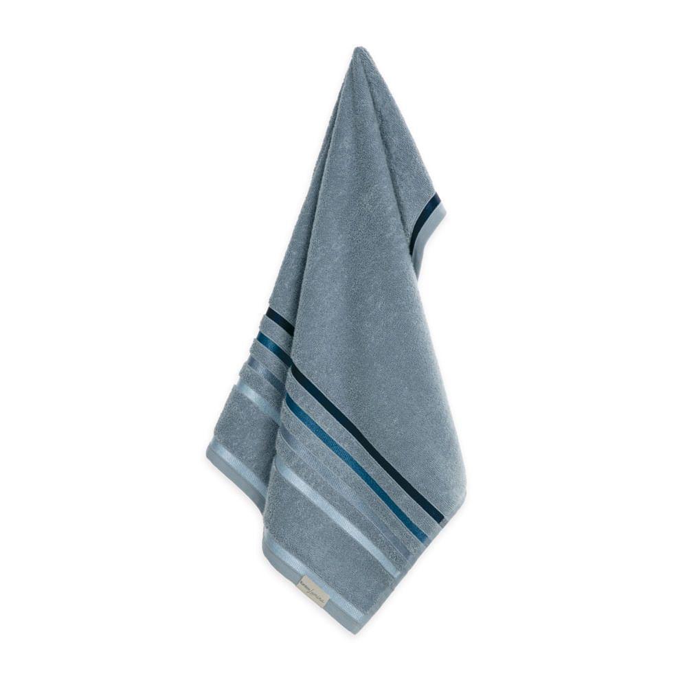 Toalla de mano Karsten Lumina 500gr 48 x 80 cm Azul Piedra/Azul-1