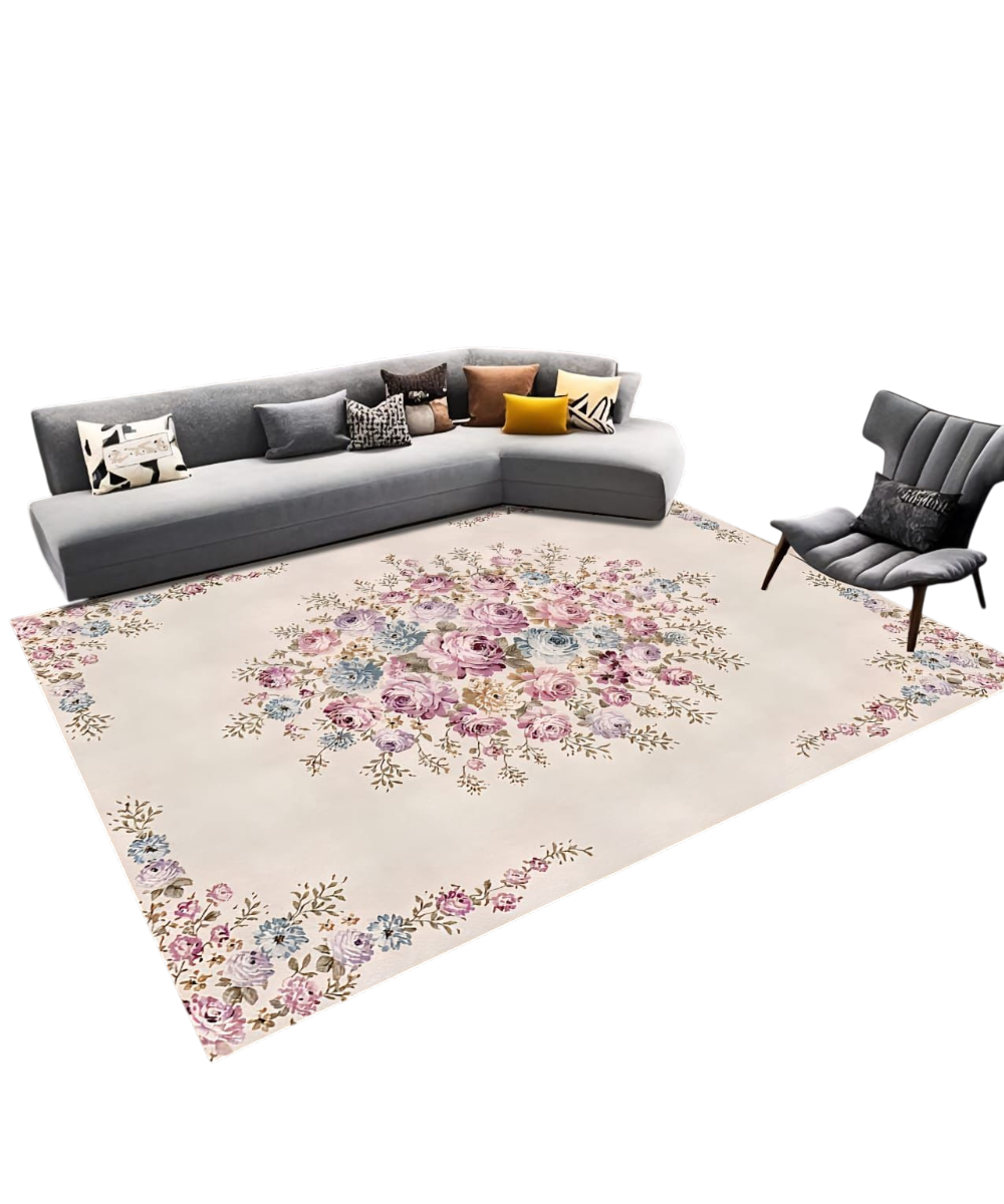 Alfombra de Living Decorativa Diseño -0