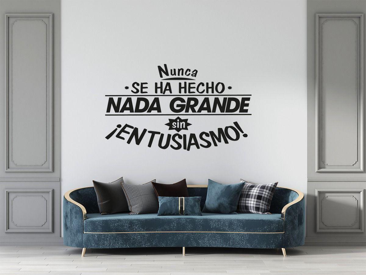 Frase Deco Nunca Se Ha Hecho Nada FR‑11044-2