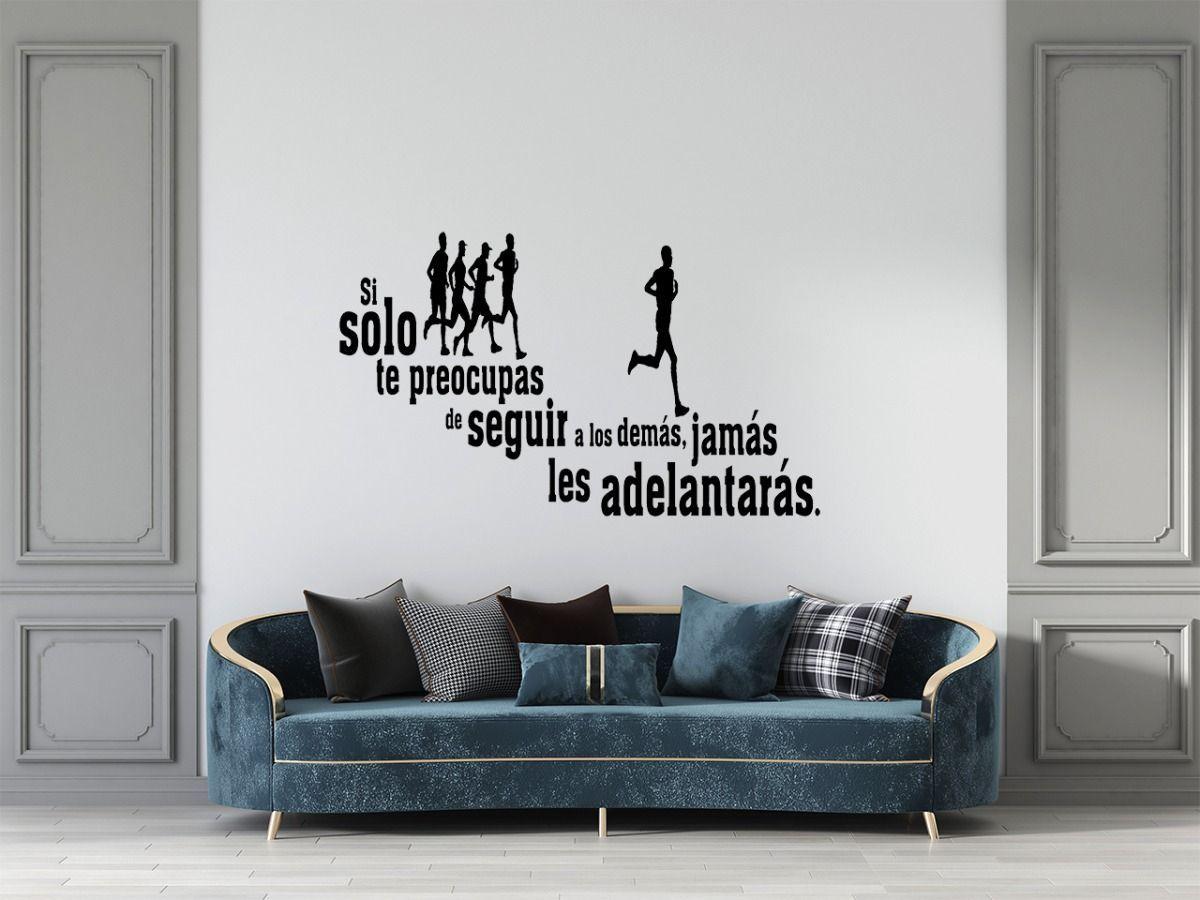 Frase Deco Si Solo Te Preocupas De Seguir FR‑11049-2