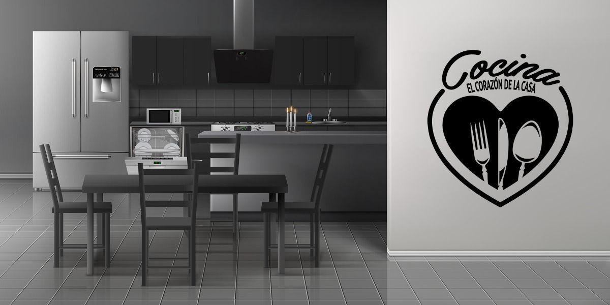 Frase Deco Cocina El Corazón De La Casa FR‑11021-2