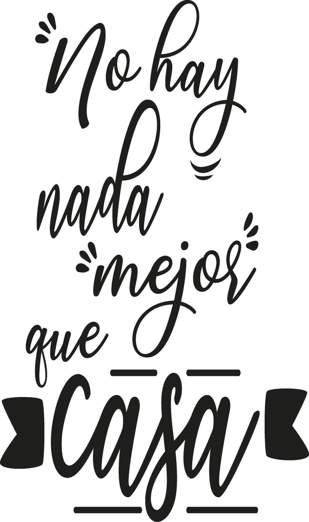 Frase Deco No Hay Nada Mejor Que Casa FR‑11032-0