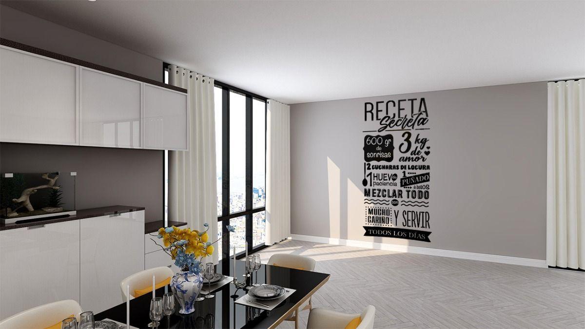 Frase Deco Receta Secreta Cocinar Y Servir FR‑11028-2