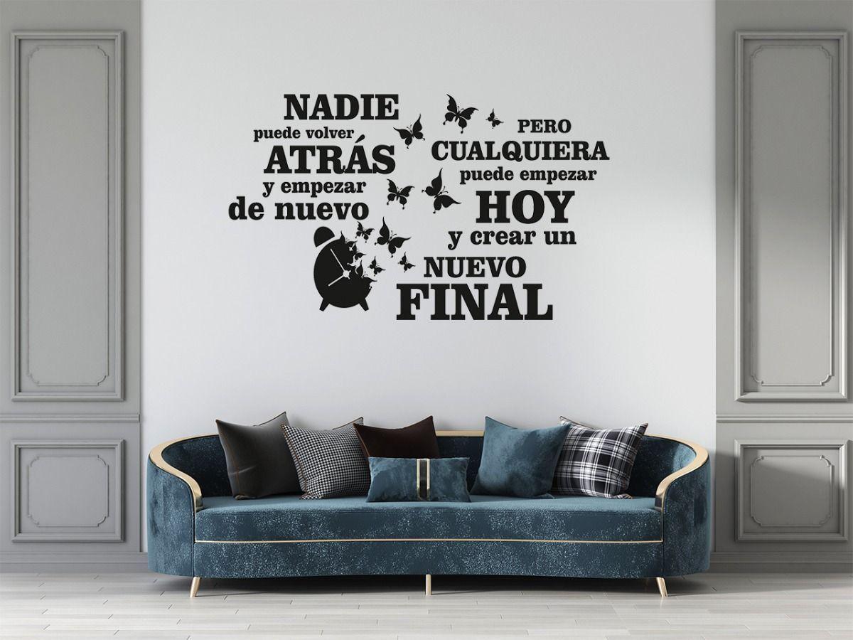 Frase Deco Nadie Puede Volver Atrás FR‑11041-2