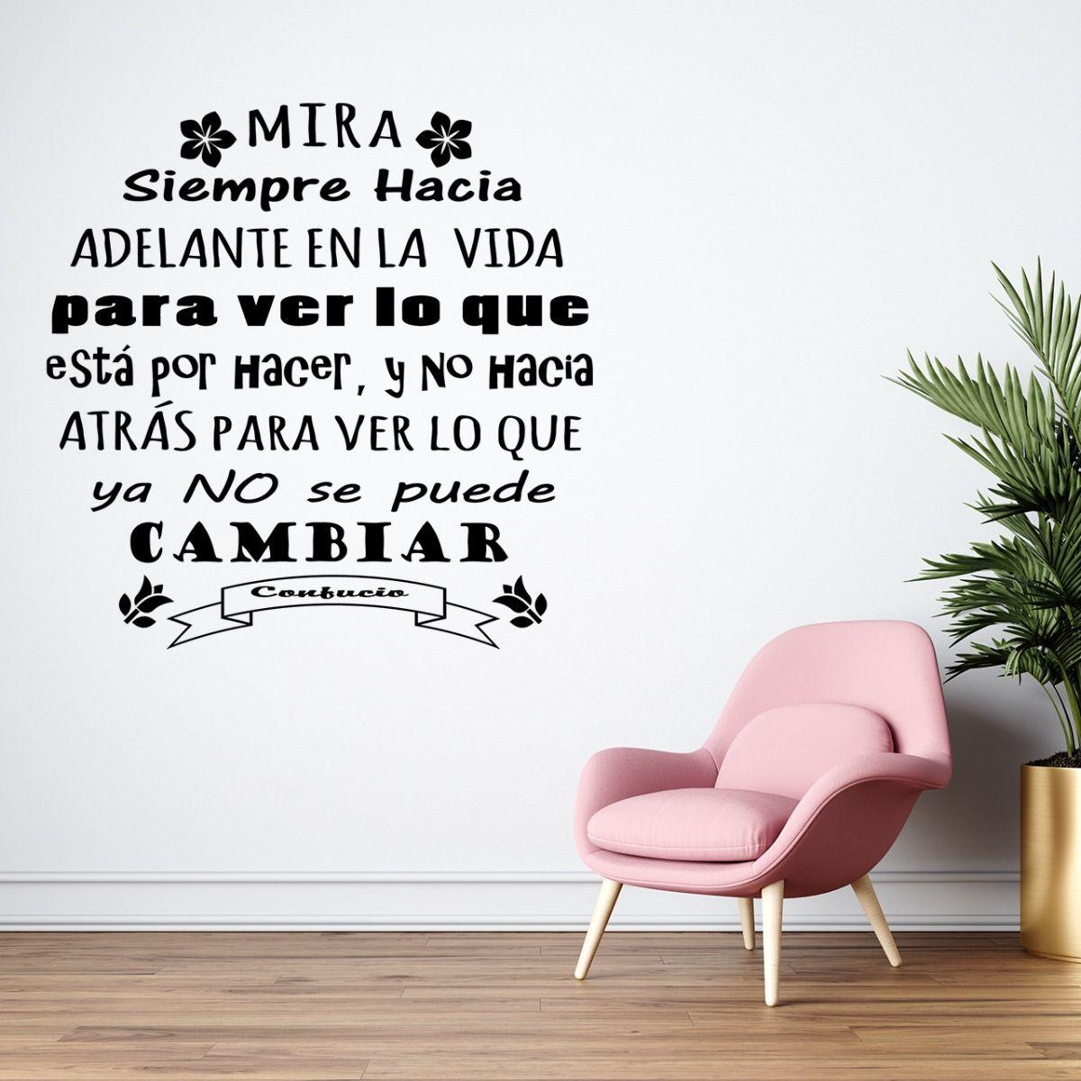 Frase Deco Mira Siempre Hacia Adelante En La Vida FR‑11006-2