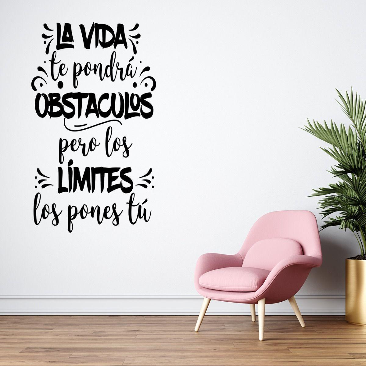 Frase Deco La Vida Te Pondrá Obstáculos FR‑11007-2
